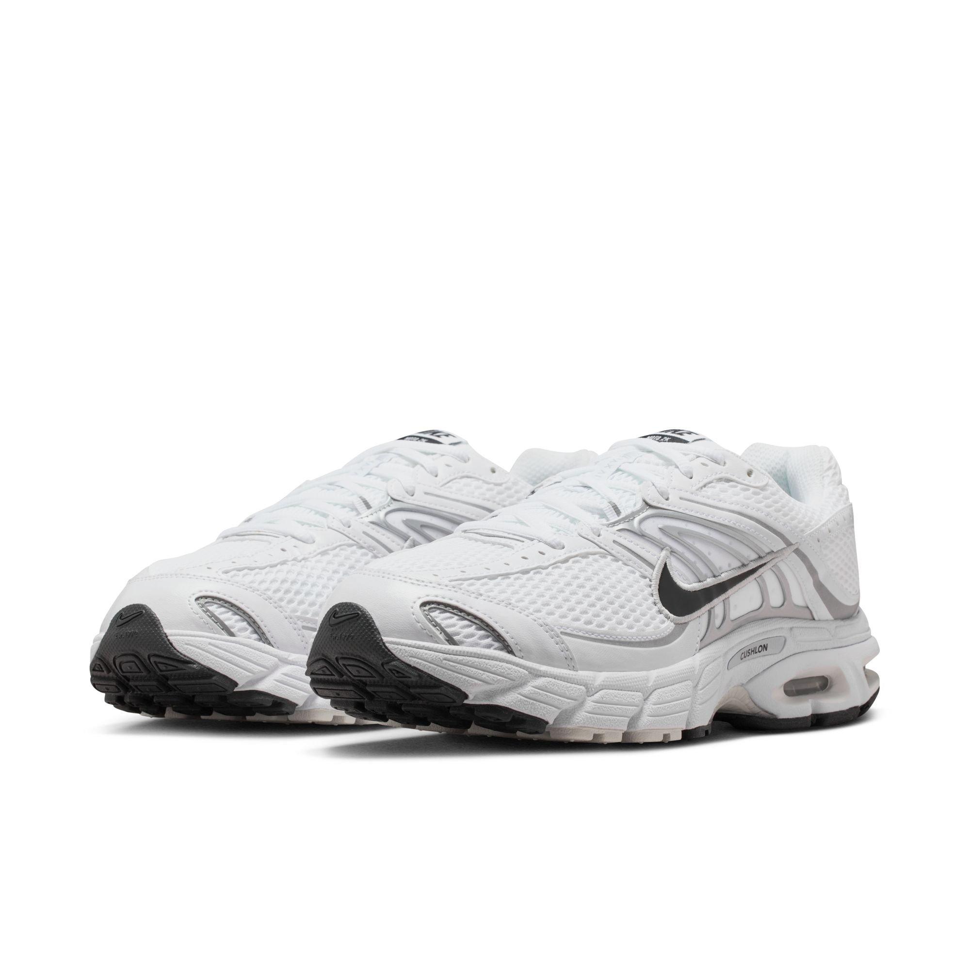 Nike Air Max Moto 2K "White/Black/Metallic Silver/Photon Dust" Men's Shoe - WHITE/BLACK/SILVER Thumbnail View 5
