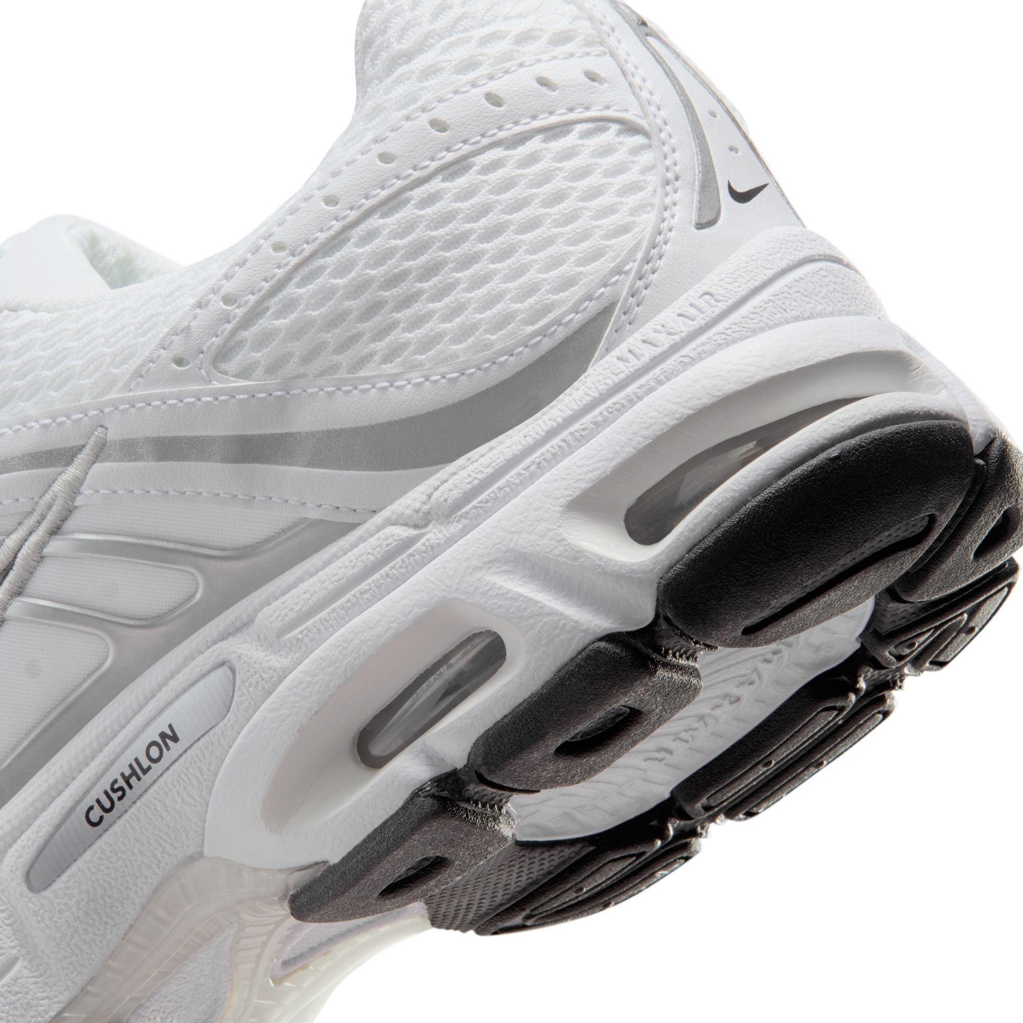 Nike Air Max Moto 2K "White/Black/Metallic Silver/Photon Dust" Men's Shoe - WHITE/BLACK/SILVER Thumbnail View 10