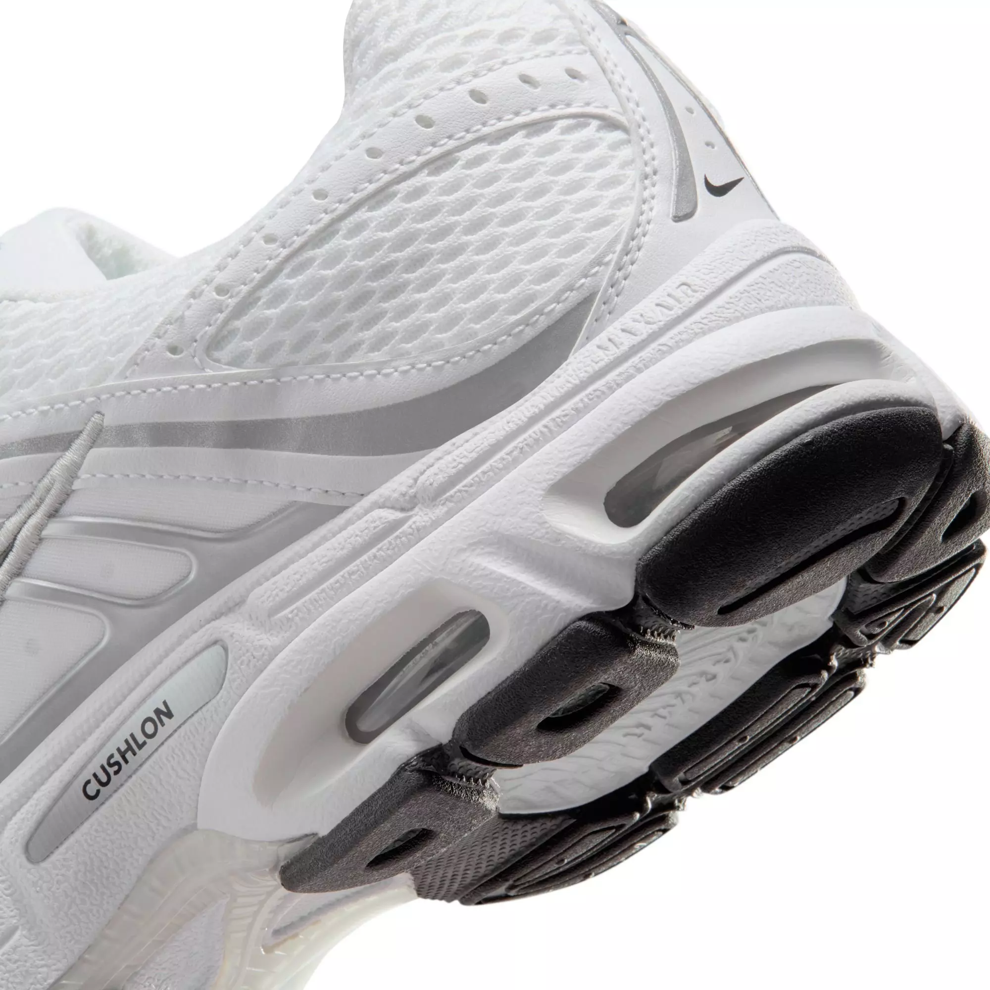 Nike Air Max Moto 2K "White/Black/Metallic Silver/Photon Dust" Men's Shoe - WHITE/BLACK/SILVER