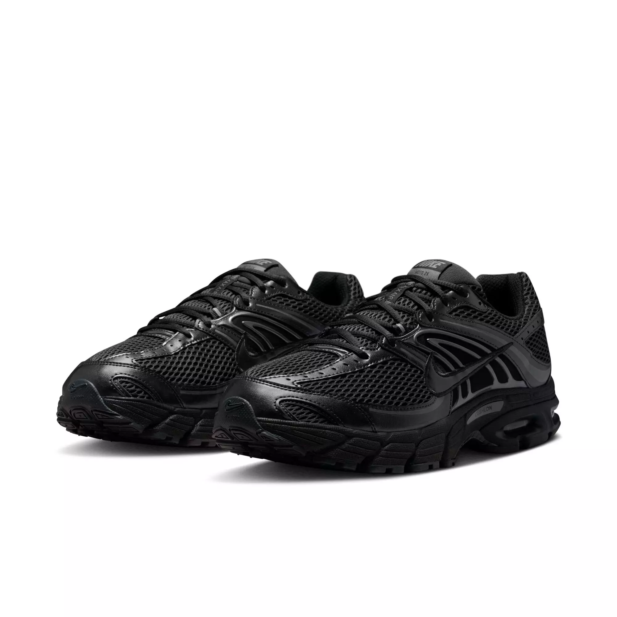 Nike Air Max Moto 2K "Black/Dk Smoke Grey/Mtlc Dark Grey" Men's Shoe - BLACK