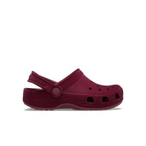 Crocs Classic Velvet "Beetroot" Grade School Kids' Clog