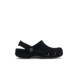 Crocs Classic Velvet "Black" Toddler Girls' Clog