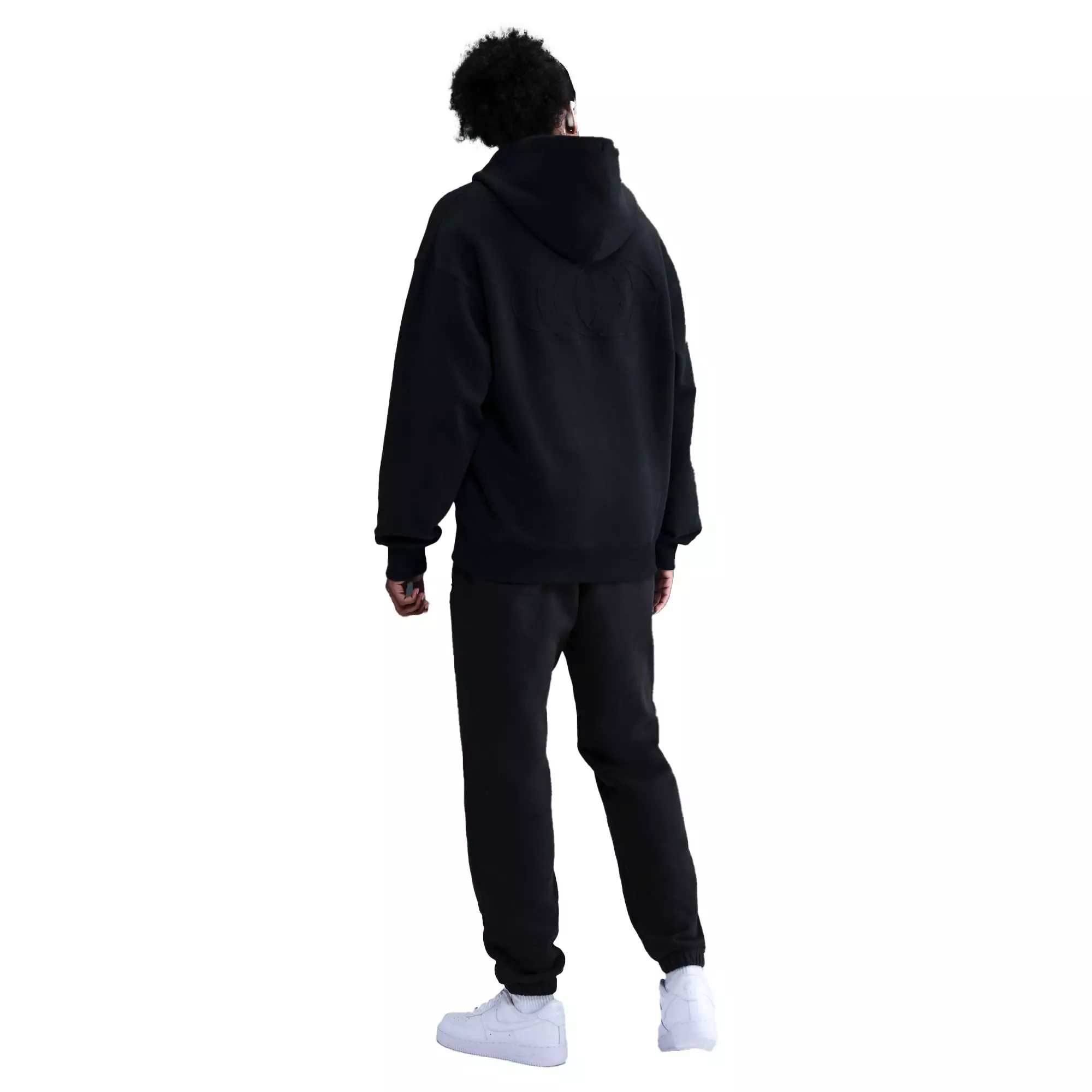 Nike Caitlin Clark Cuffed Brushed Fleece Pants - Black - BLACK