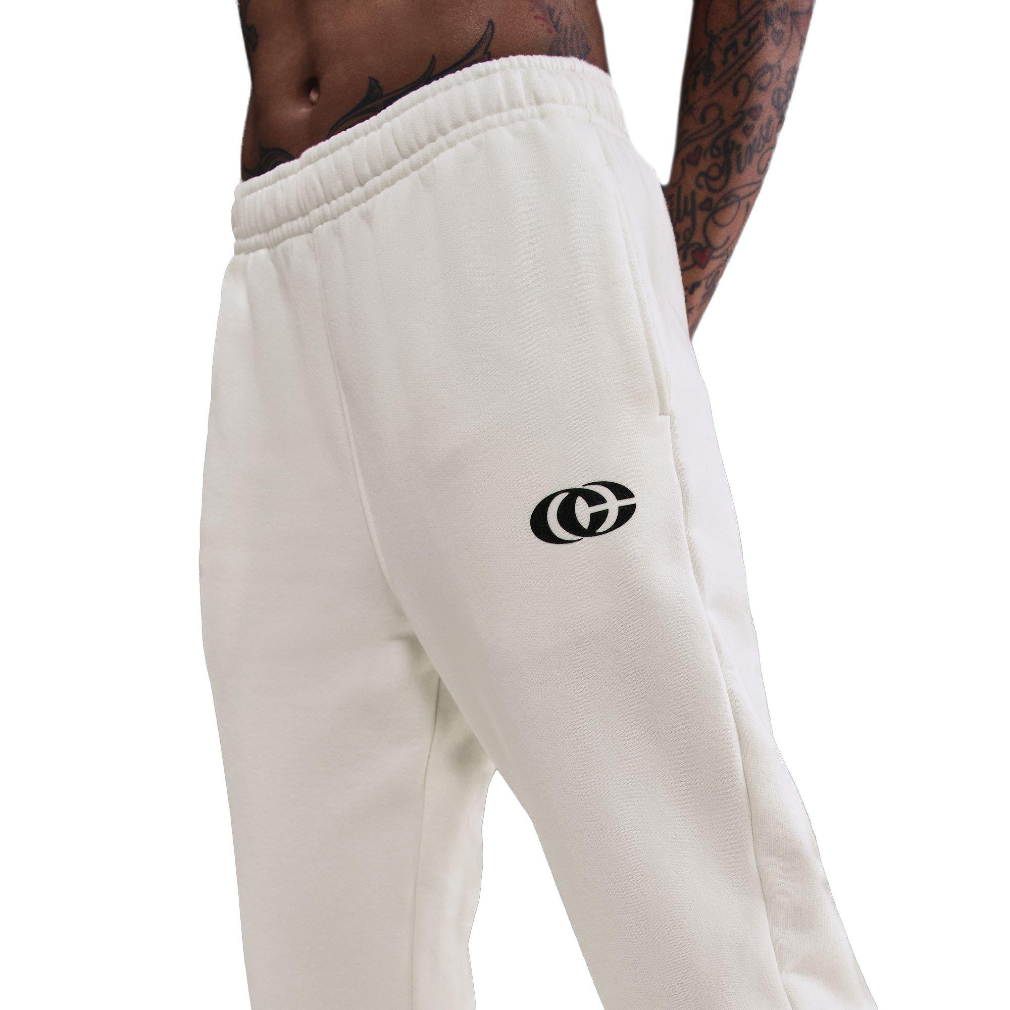 Nike Caitlin Clark Cuffed Brushed Fleece Pants - Sail - SAIL Thumbnail View 1