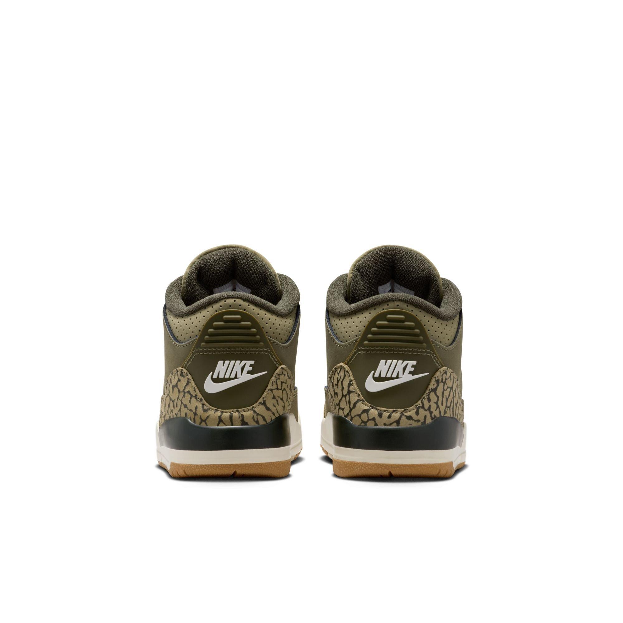 Jordan 3 Retro Preschool Kids' "Family Affair" Shoe