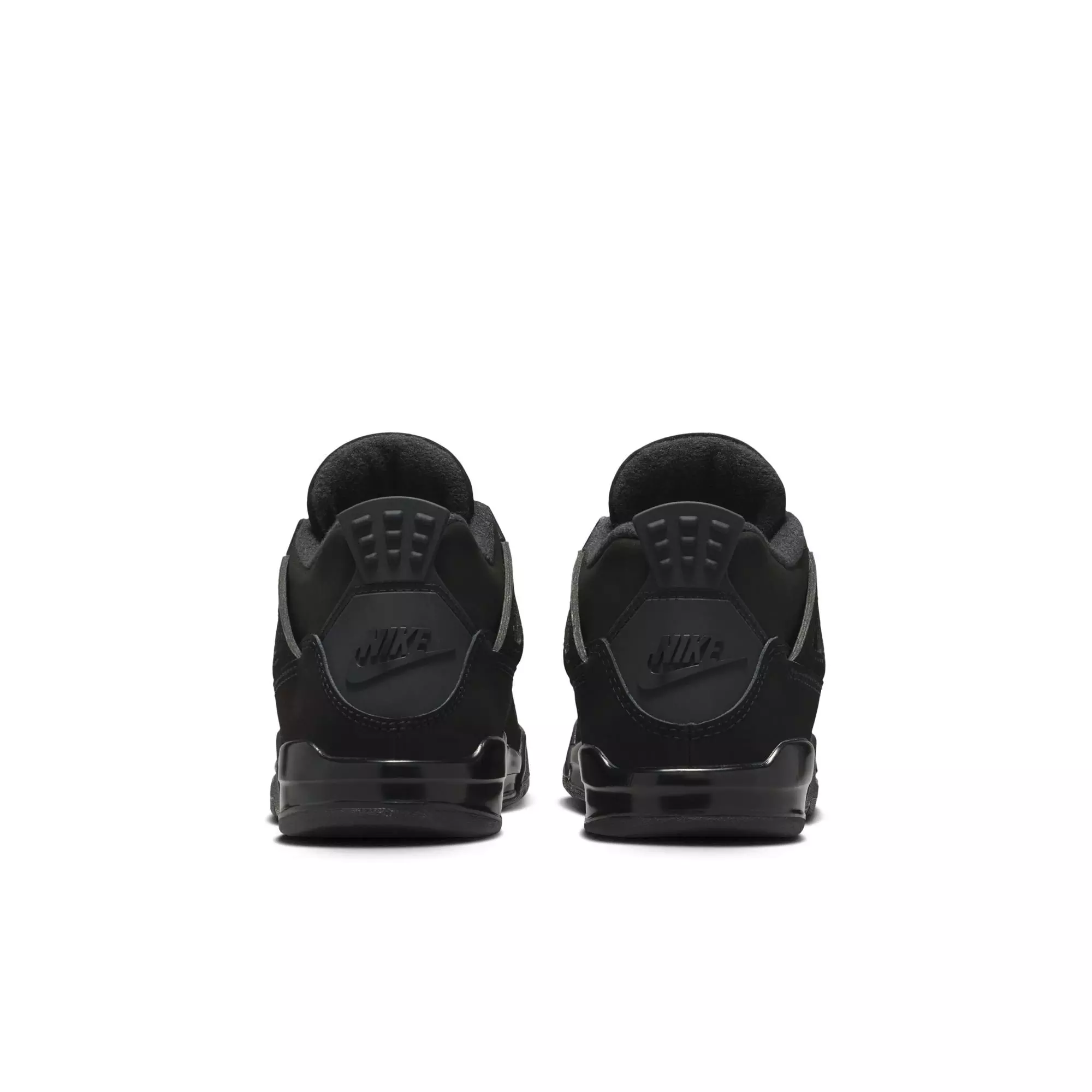 Jordan 4 Retro "Black Cat" Preschool Kids' Shoe - BLACK