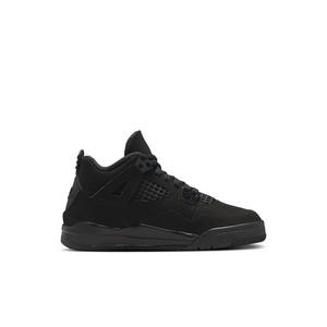 Jordan 4 Retro "Black Cat" Preschool Kids' Shoe