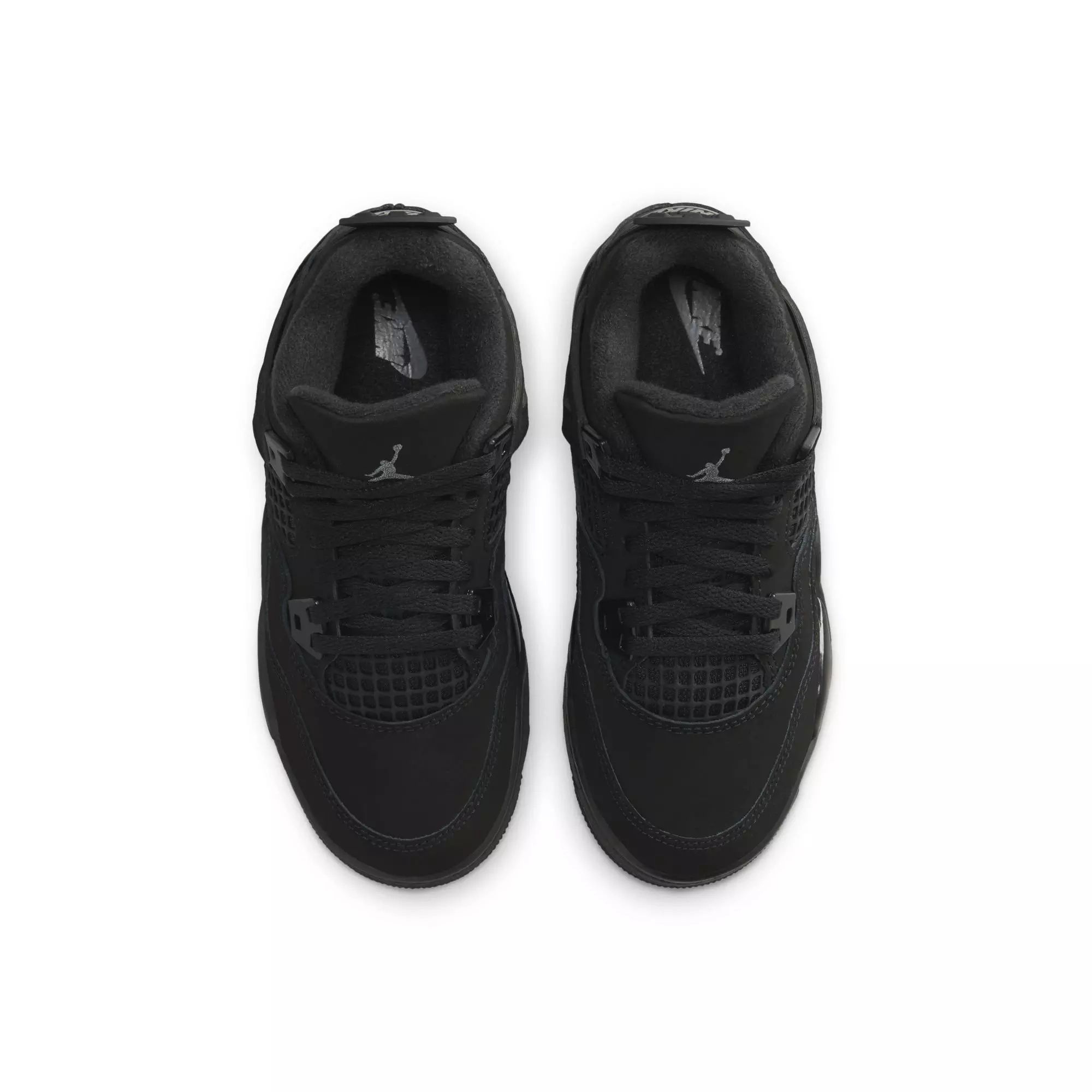 Jordan 4 Retro "Black Cat" Preschool Kids' Shoe - BLACK