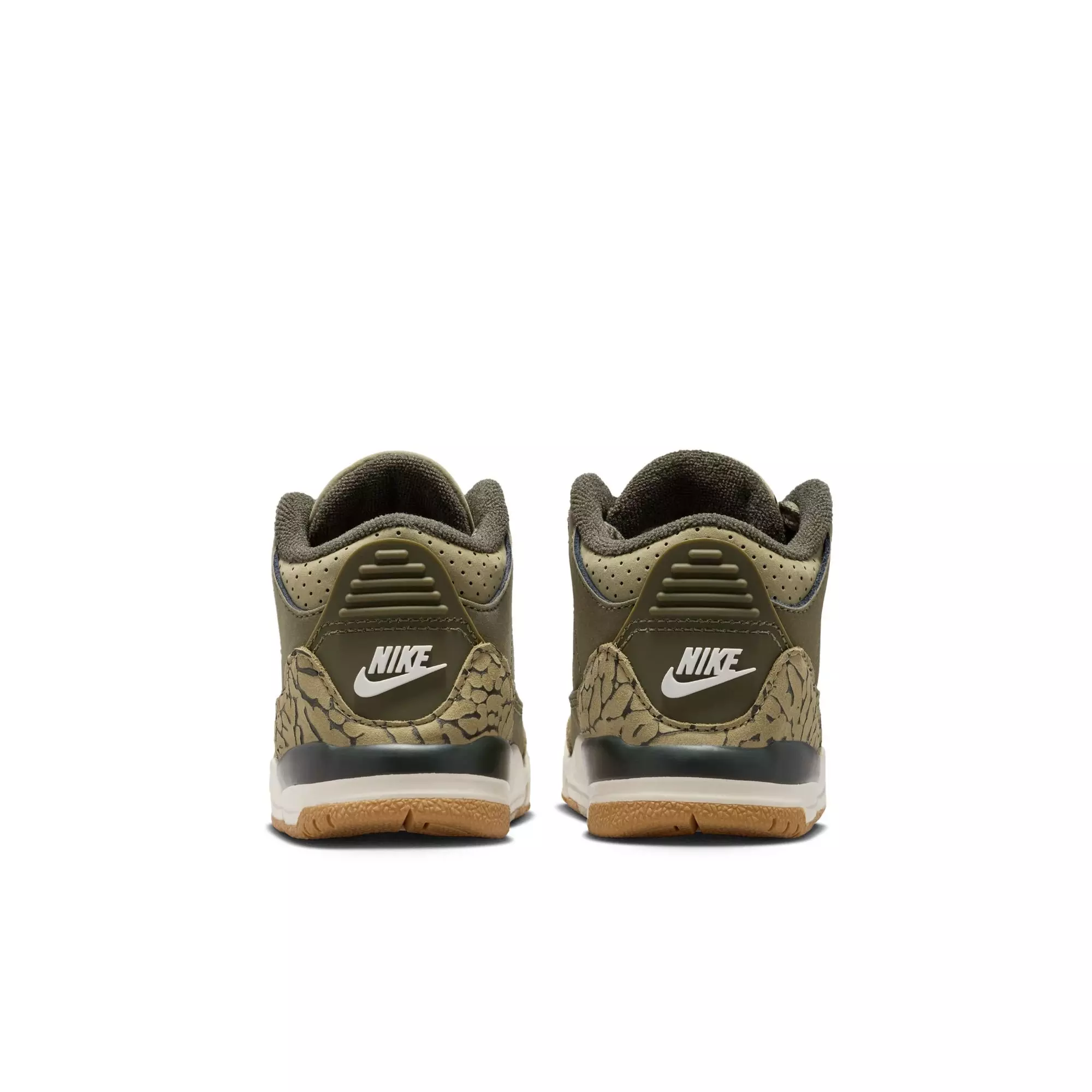 Jordan 3 Retro "Family Affair" Toddler Kids' Shoe - OLIVE/SEQUOIA/SAIL