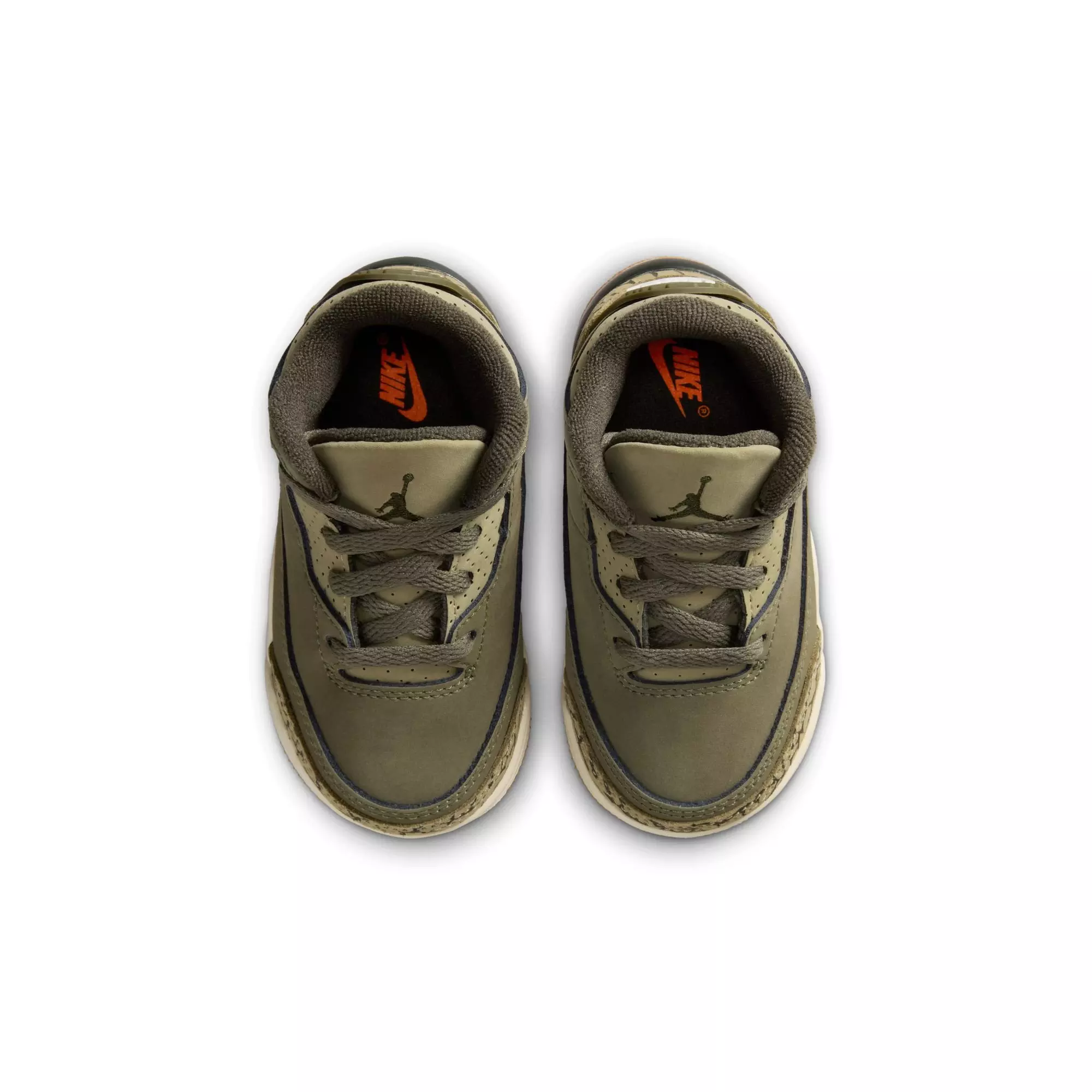 Jordan 3 Retro "Family Affair" Toddler Kids' Shoe - OLIVE/SEQUOIA/SAIL