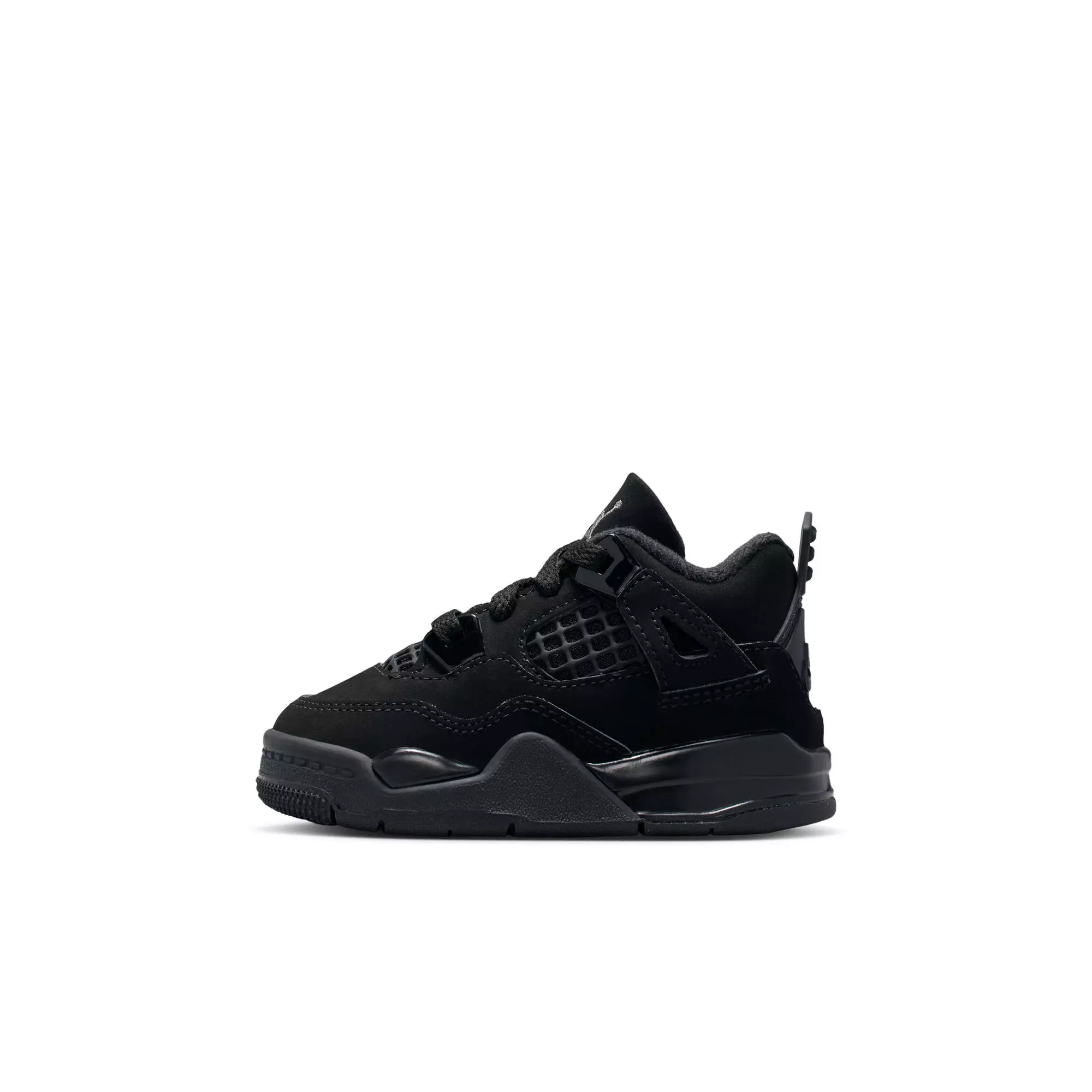 Jordan 4 Retro "Black Cat" Toddler Kids' Shoe - BLACK