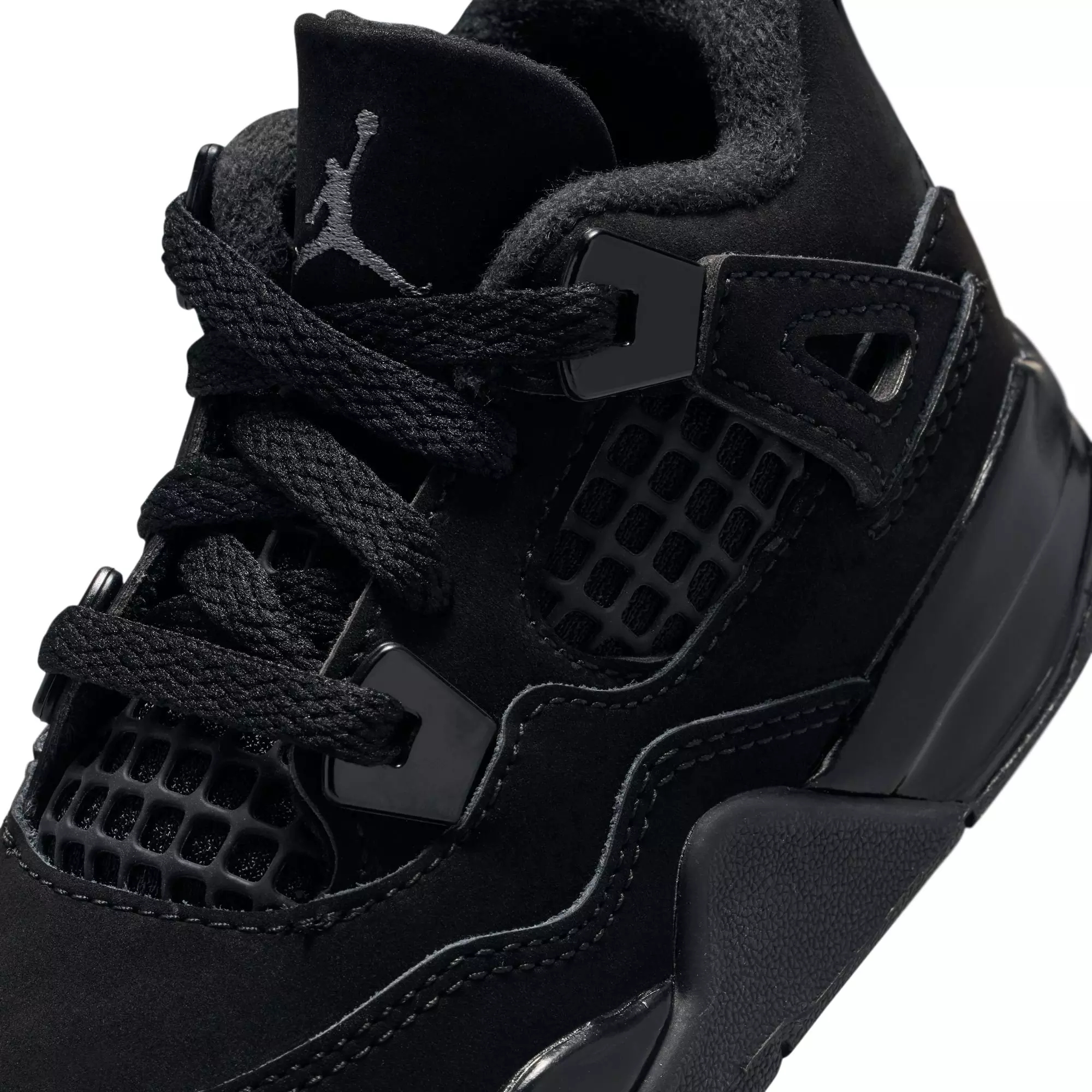Jordan 4 Retro "Black Cat" Toddler Kids' Shoe - BLACK