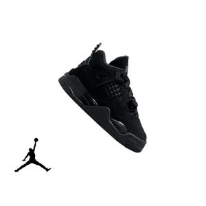 Jordan 4 Retro "Black Cat" Toddler Kids' Shoe