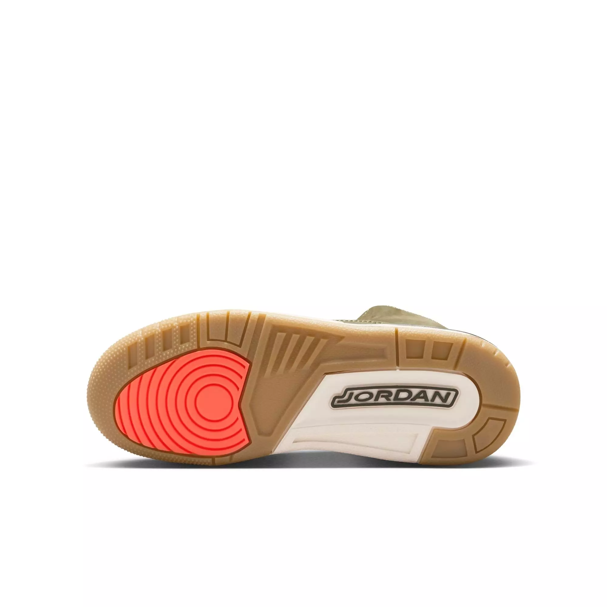 Jordan 3 Retro "Family Affair" Grade School Kids' Shoe - OLIVE/SEQUOIA/SAIL