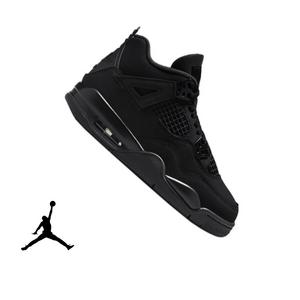 Jordan 4 Retro "Black Cat" Grade School Kids' Shoe
