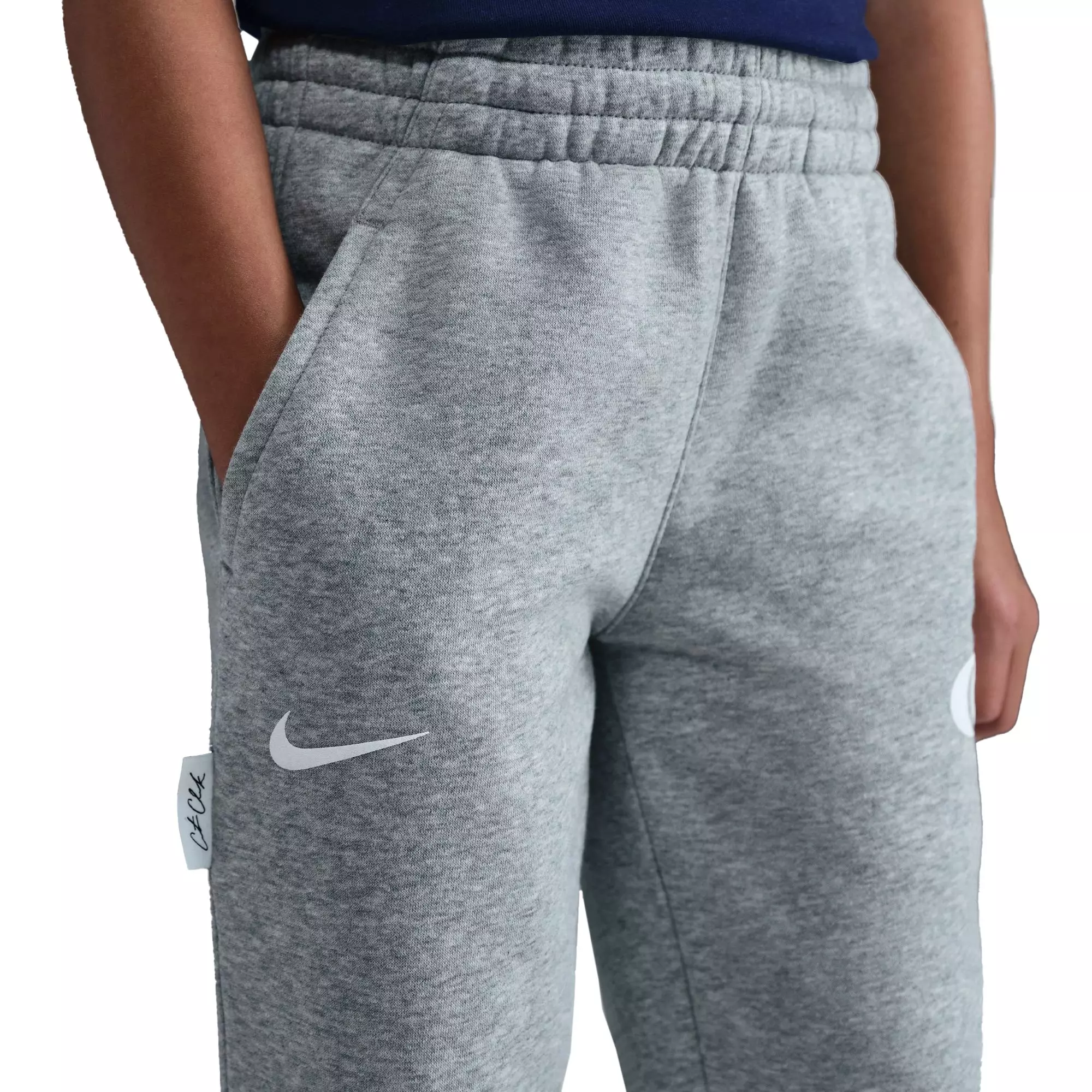 Nike Big Kids' Caitlin Clark Fleece Pants - Grey - GREY