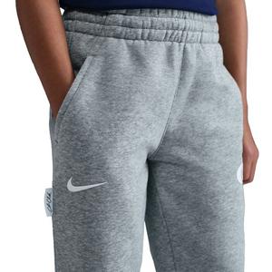 Nike Big Kids' Caitlin Clark Fleece Pants - Grey