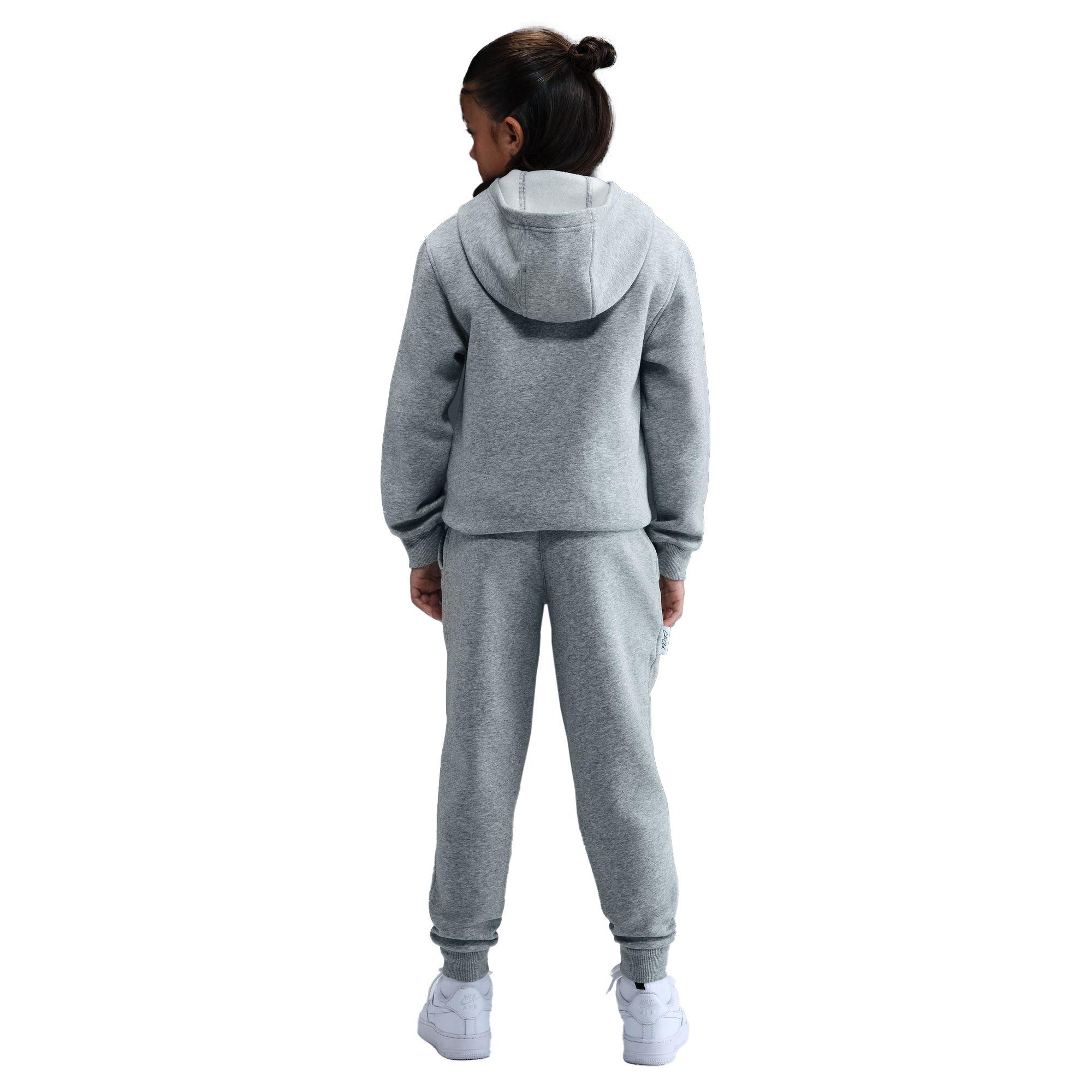 Nike Caitlin Clark Fleece Big Kids' Pants - Grey