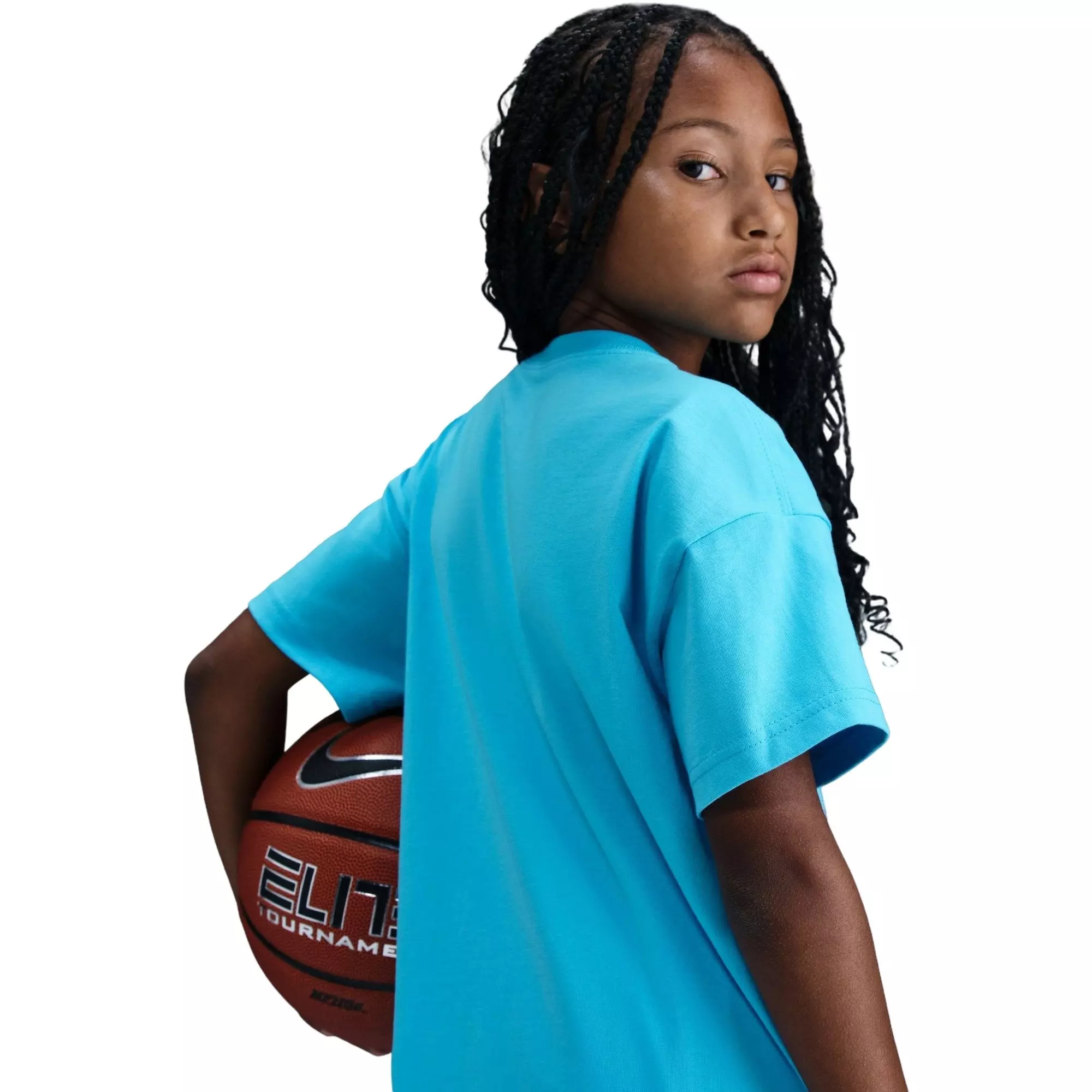 Nike Big Kids' Caitlin Clark Basketball Max90 Tee - BLUE