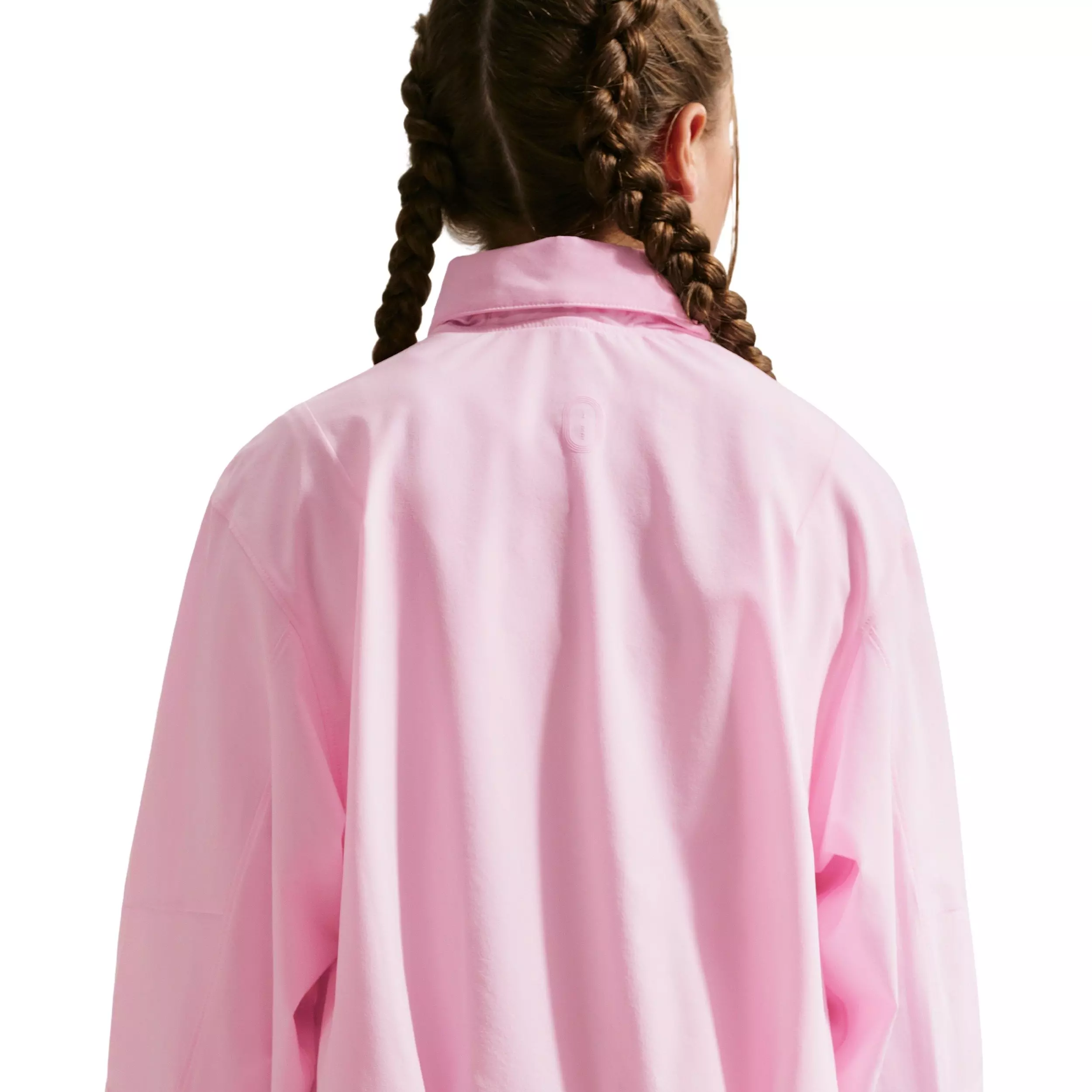 Nike Big Girls' MAVN Water-Repellent UV Woven Jacket -Pink - PINK