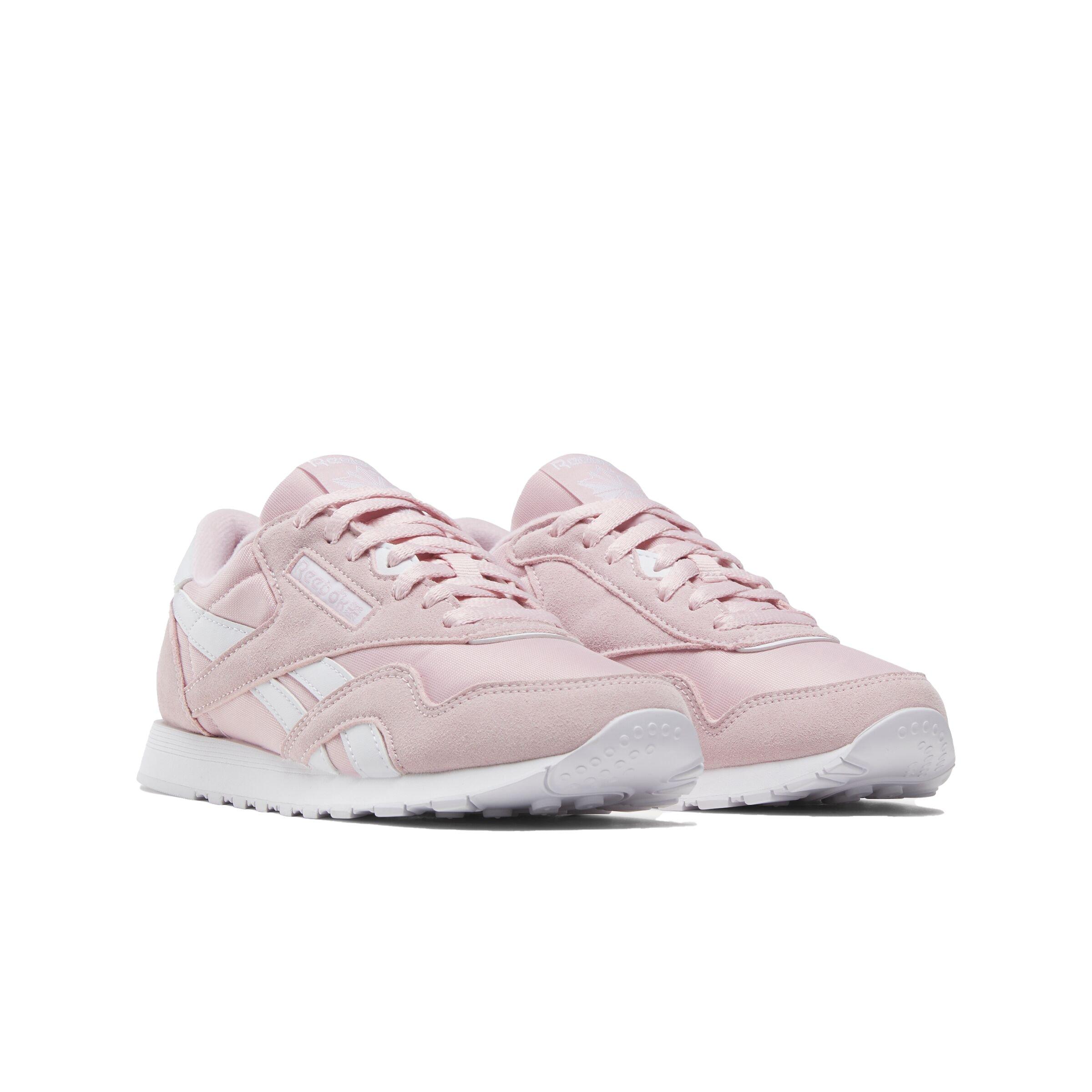 Reebok Classic Nylon "Pink/White" Women's Shoe - PINK/WHITE