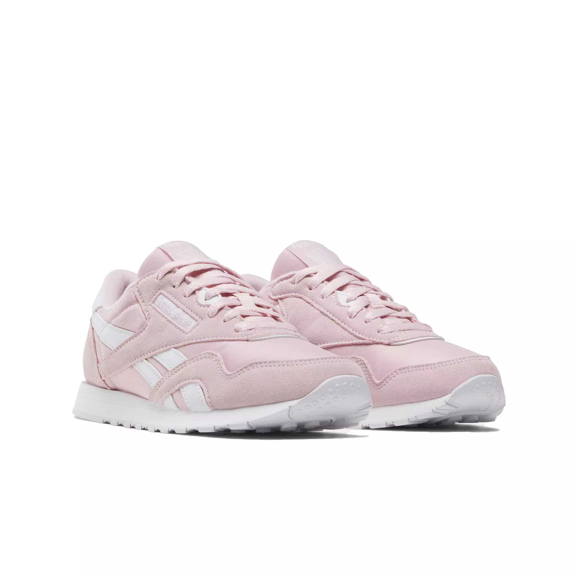 Reebok Classic Nylon "Pink/White" Women's Shoe - PINK/WHITE