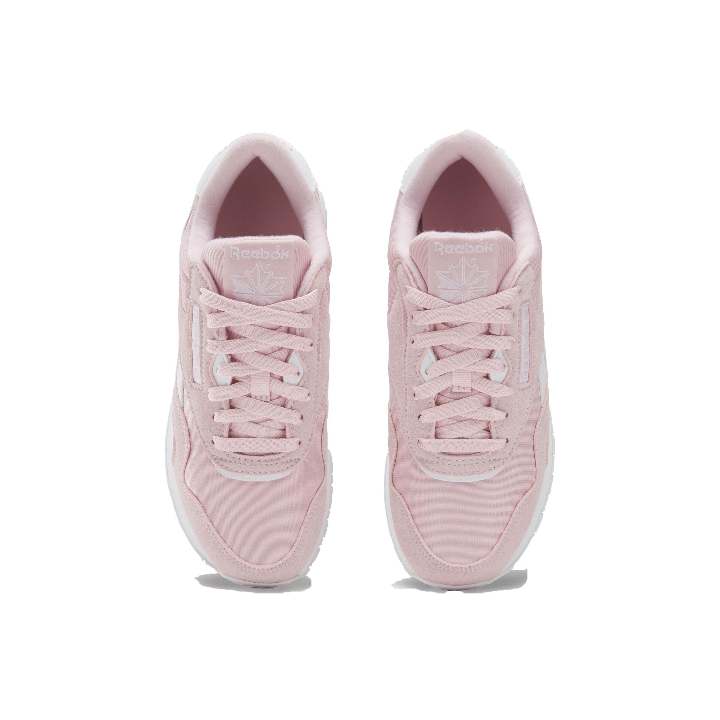 Reebok Classic Nylon "Pink/White" Women's Shoe - PINK/WHITE