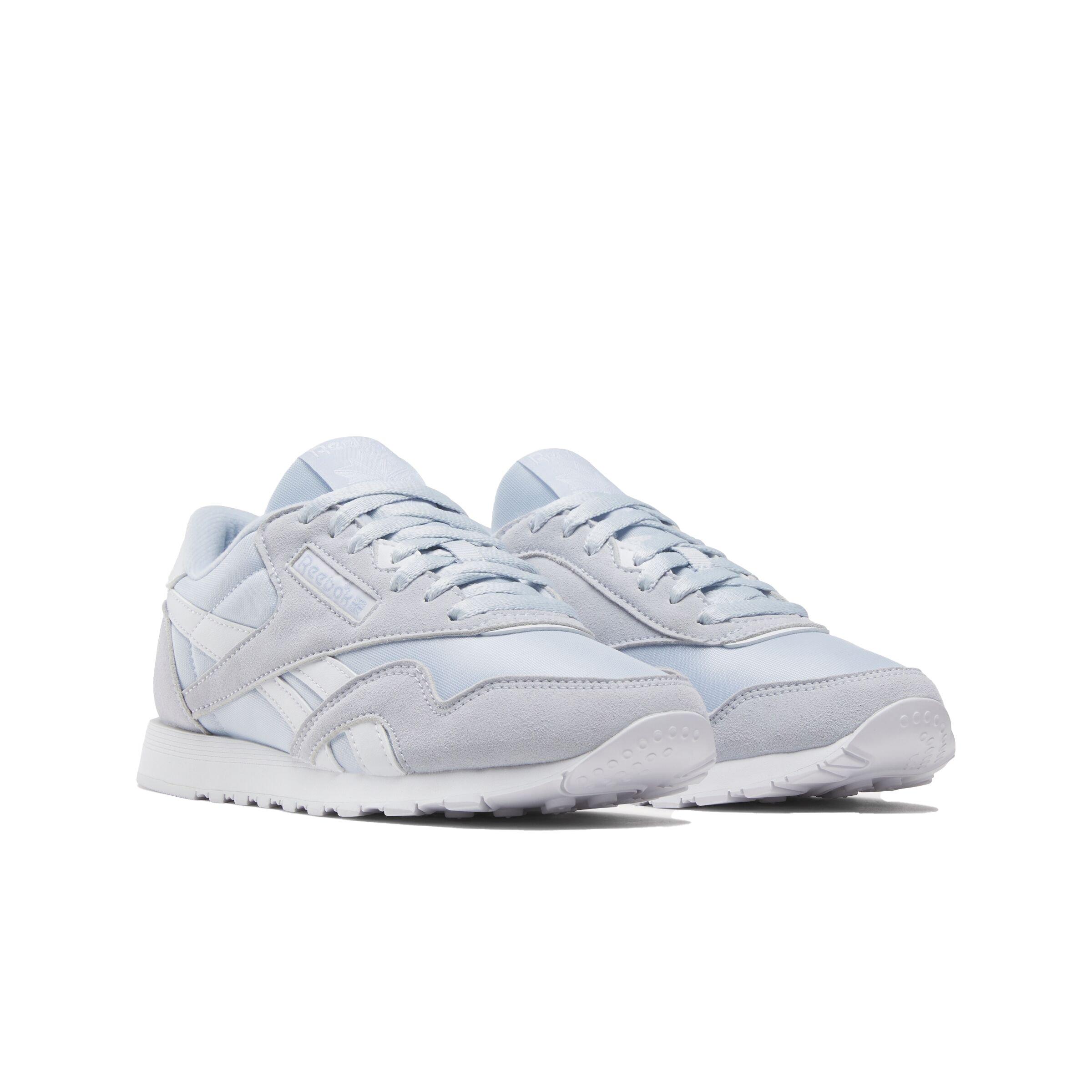 Reebok Classic Nylon "Lt Blue/Grey/White" Women's Shoe - LT BLUE/GREY/WHITE