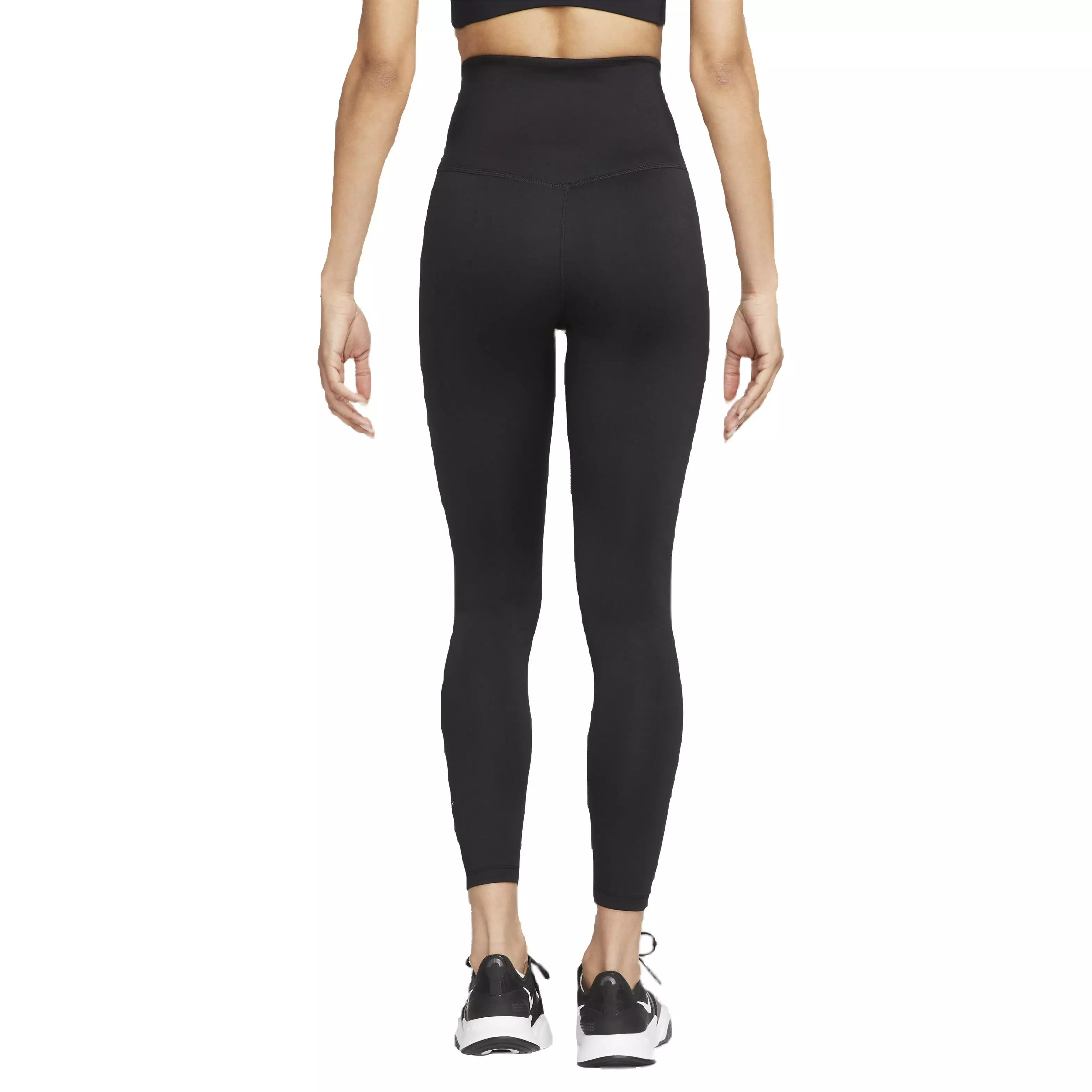 Nike Women's One Therma-FIT High-Rise 7/8 Leggings - BLACK