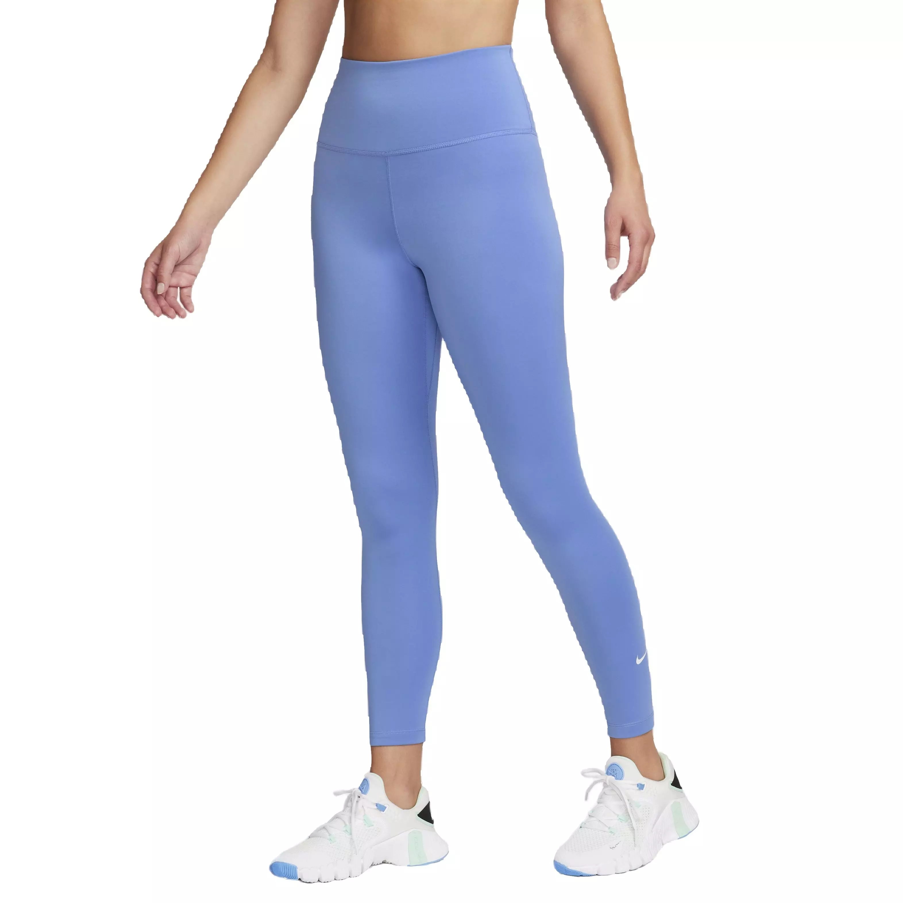 Nike Women's One Therma-FIT High-Rise 7/8 Leggings - BLUE