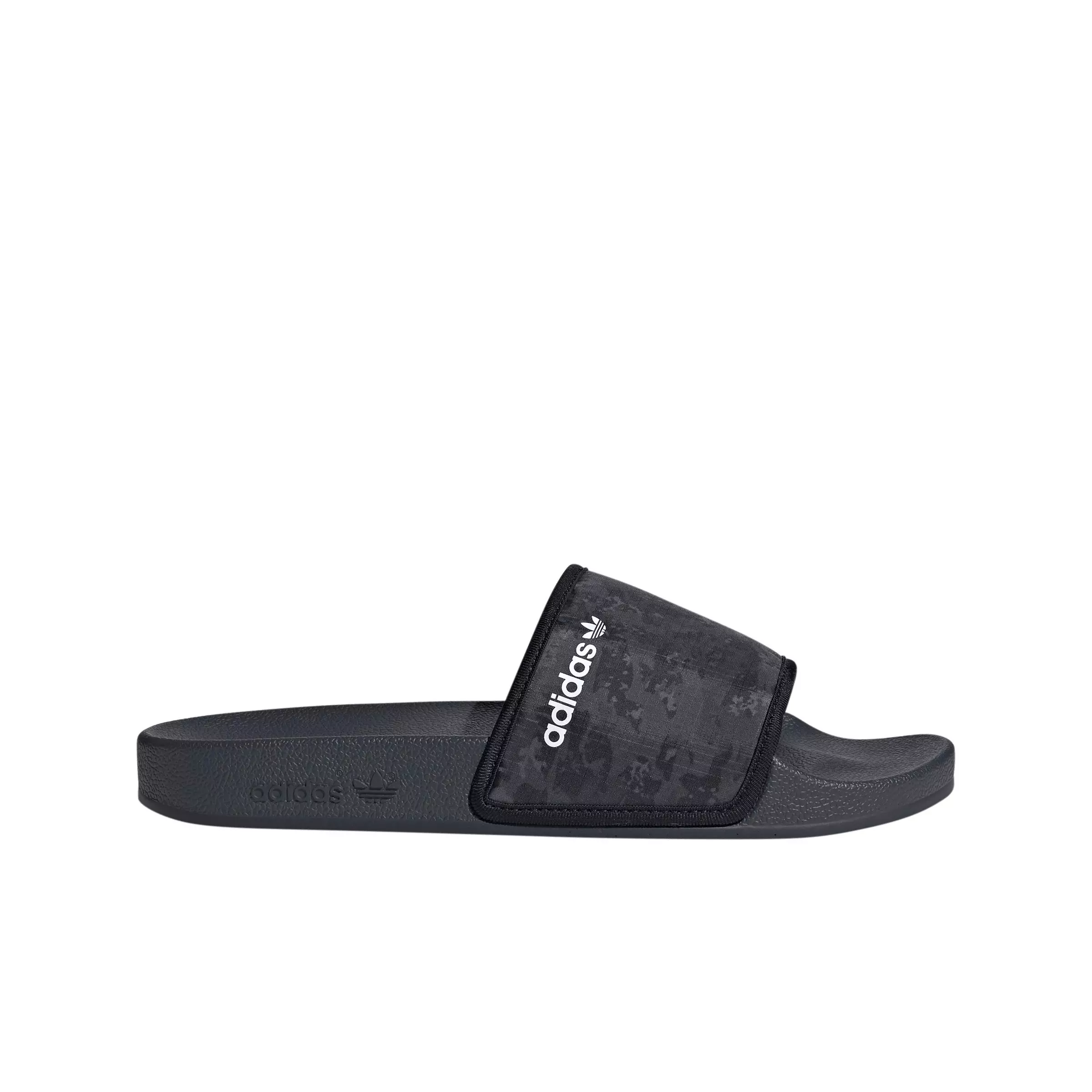 adidas Originals Adilette "Grey Six/Core Black/Grey Five" Men's Slide - GREY/BLACK/GREY