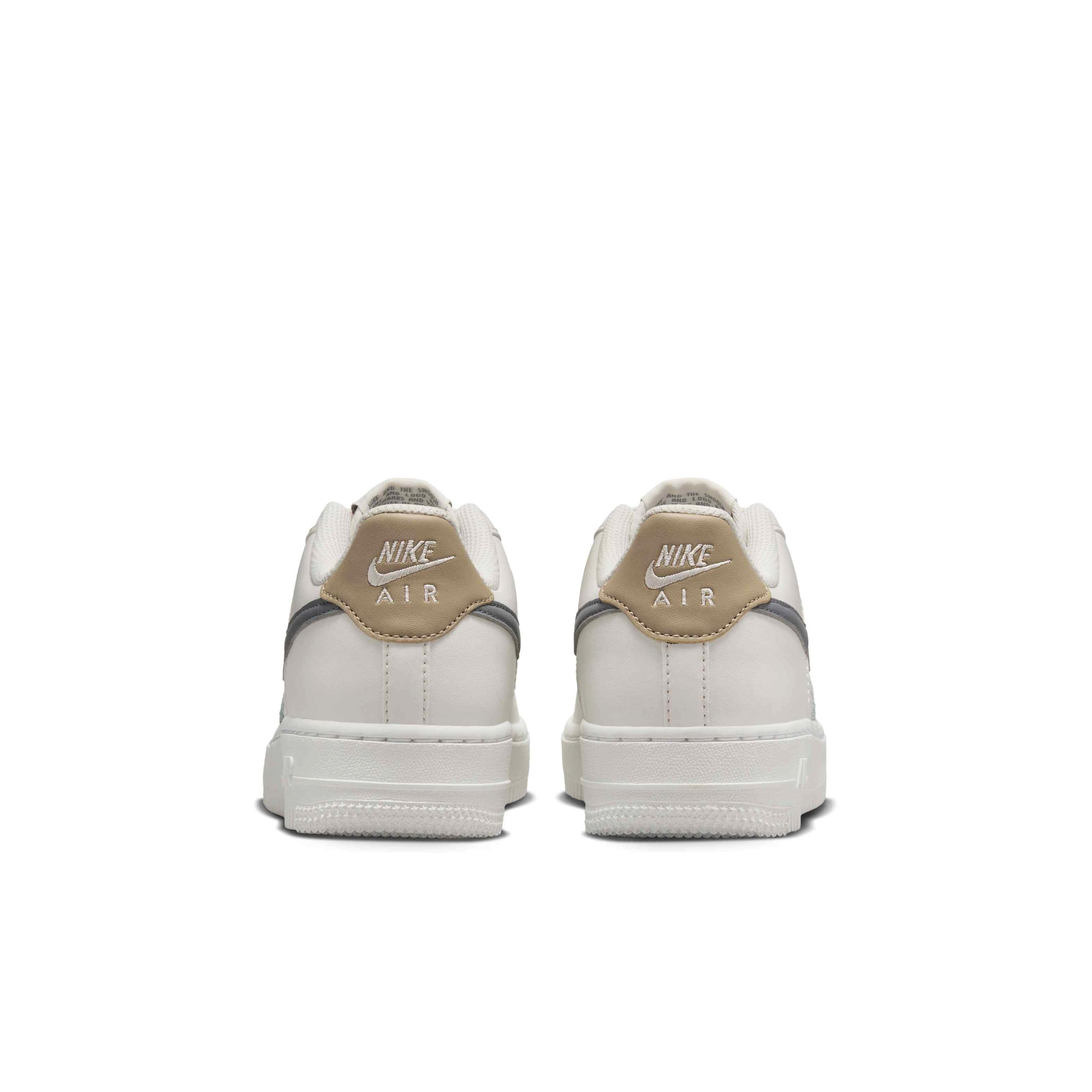 Nike Air Force 1 Grade School Boys' "Phantom/Khaki/Sail/Cool Grey" Shoe