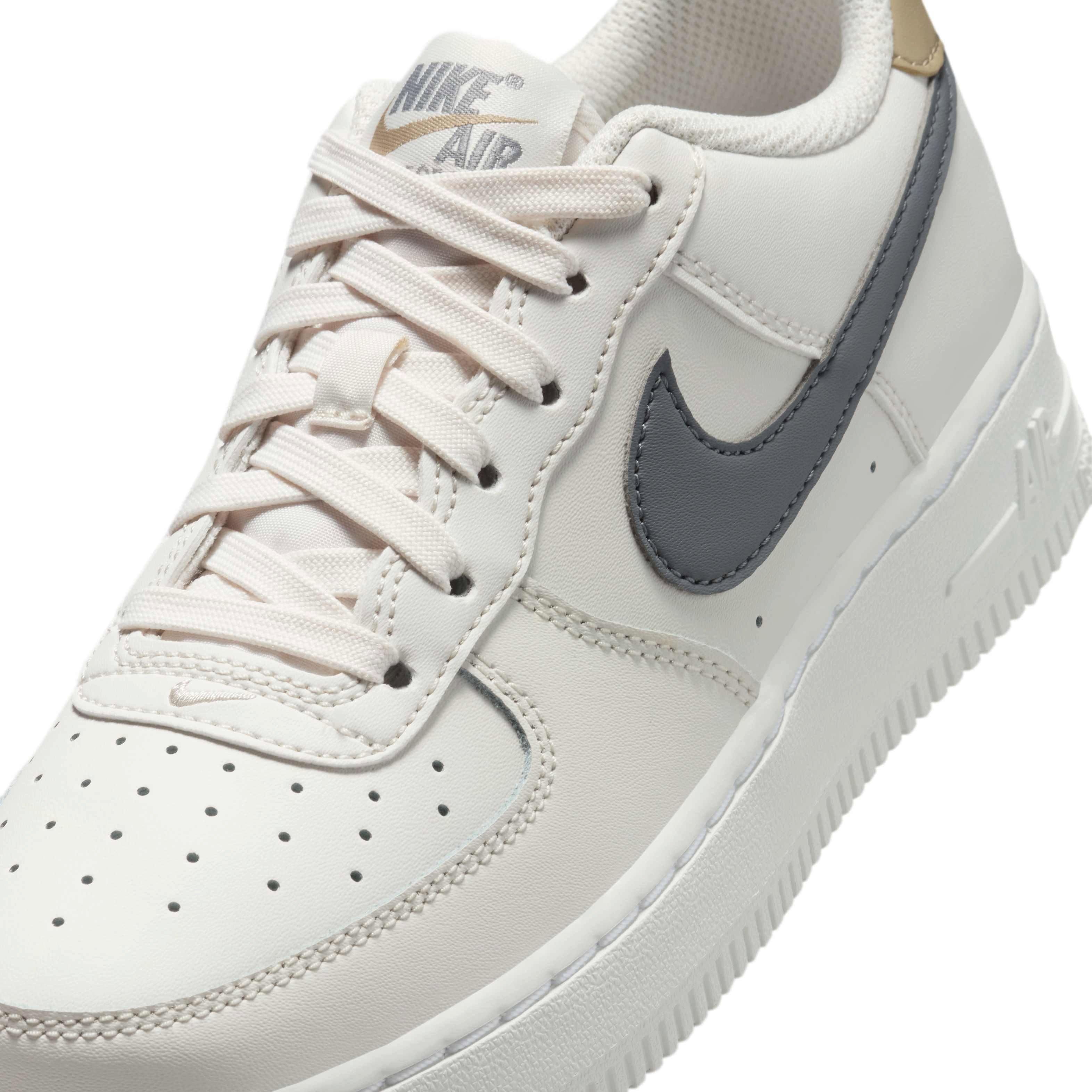 Nike Air Force 1 Grade School Boys' "Phantom/Khaki/Sail/Cool Grey" Shoe