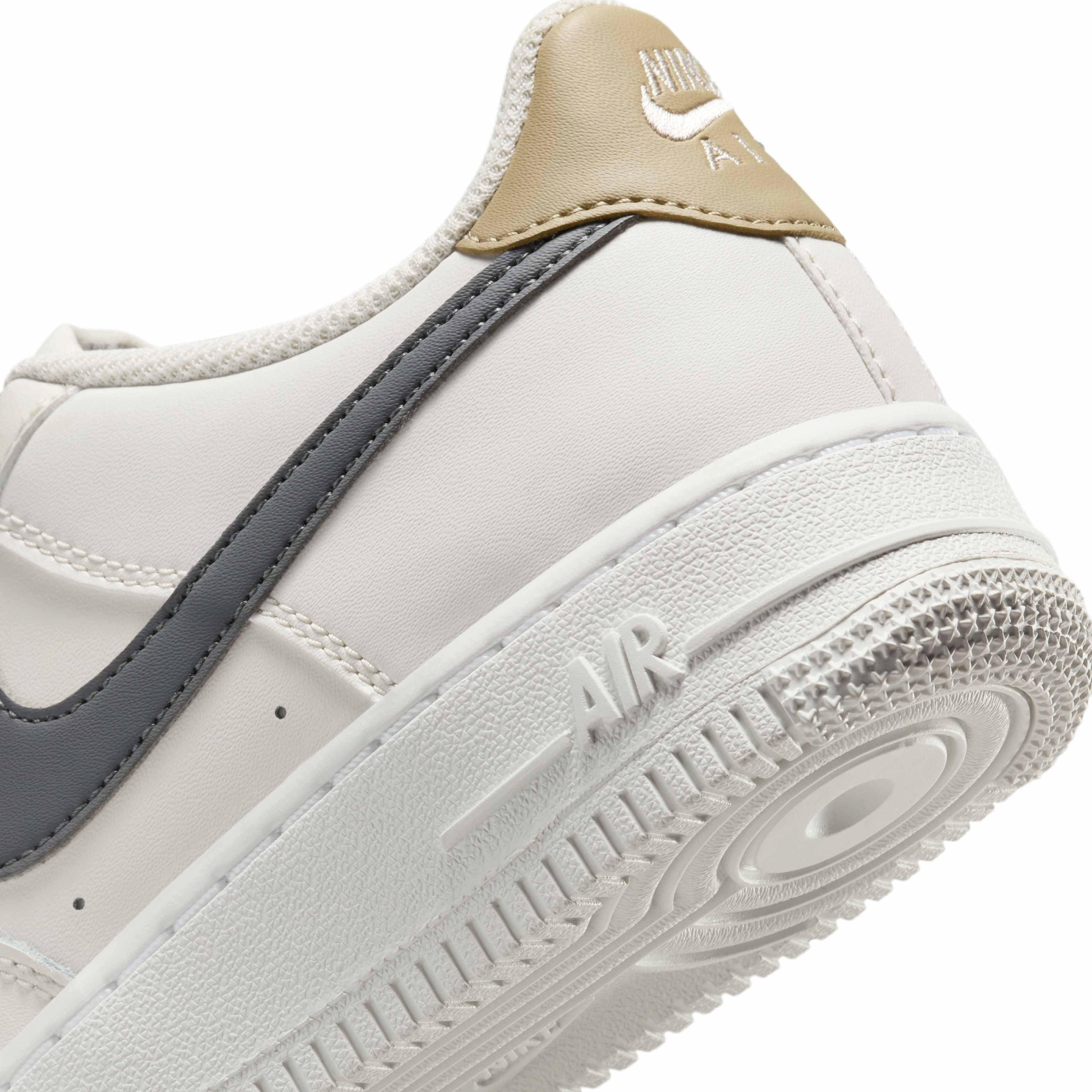 Nike Air Force 1 Grade School Boys' "Phantom/Khaki/Sail/Cool Grey" Shoe