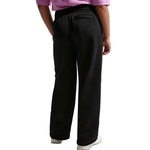 Nike Big Kids' Sportswear Loose Open-Hem Pants - Black