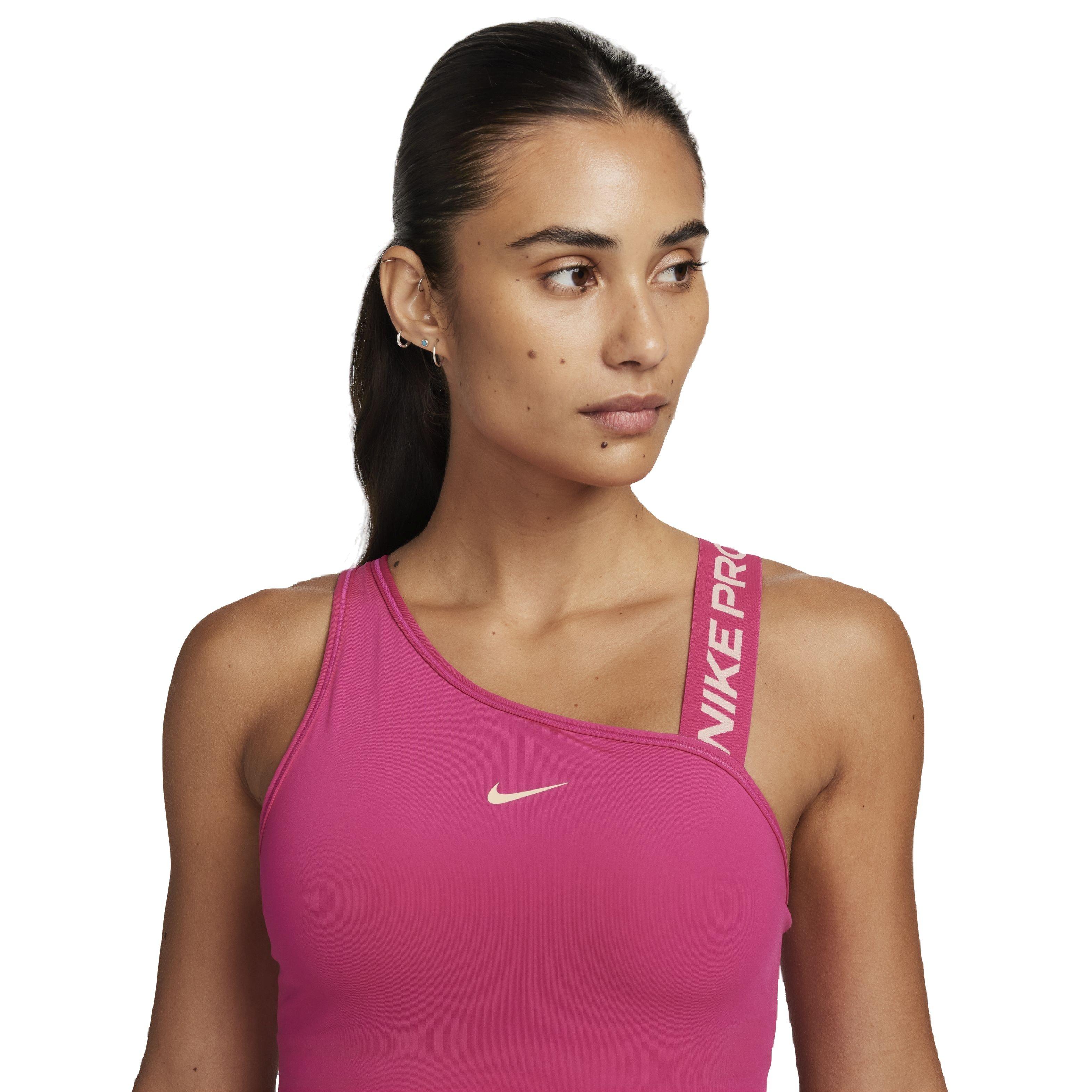 Nike Pro Dri-FIT Swoosh Asymmetrical Medium-Support Sports Bra