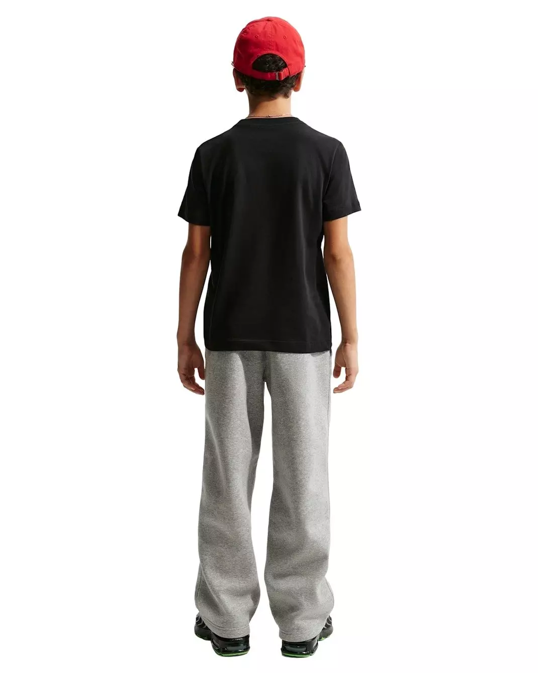 Nike Big Kids' Sportswear Loose Open-Hem Pants - Grey - GREY