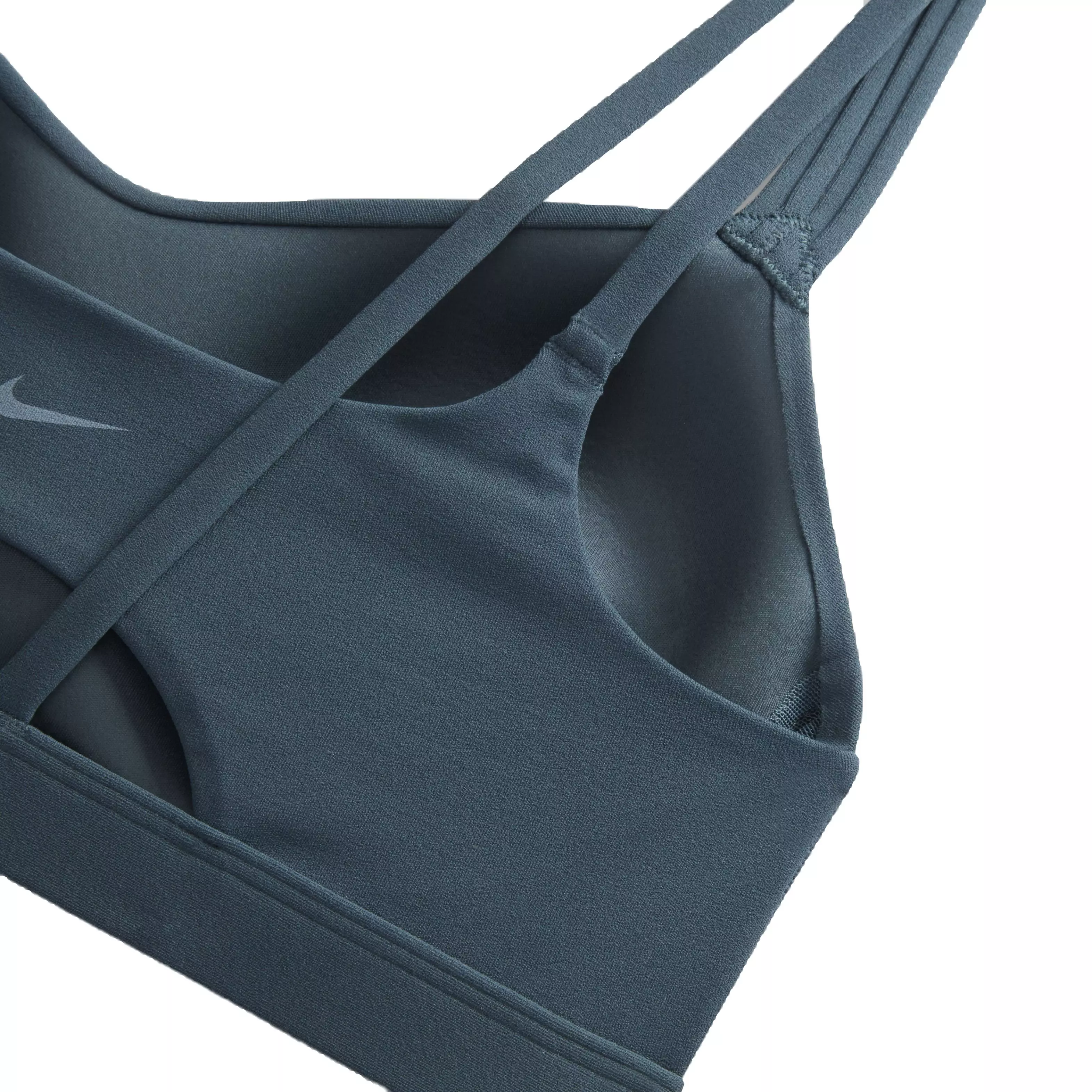 Nike Women's Dri-FIT Alate Trace Light Support Padded Strappy Sports Bra - GREEN