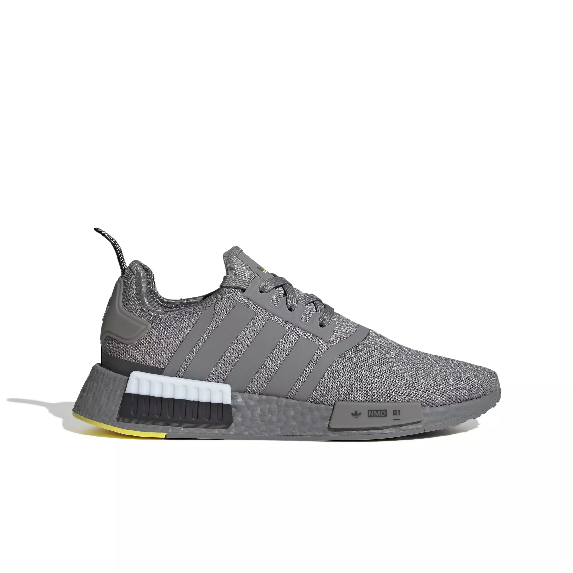 adidas NMD_R1 V2 Shoes Men's, Grey Three/Signal Green/Cloud White