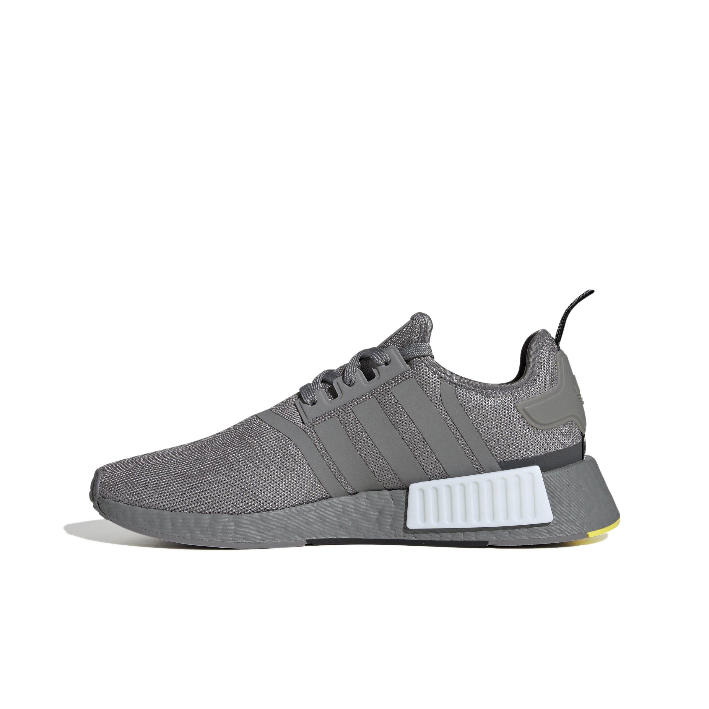 adidas Originals NMD R1 Grey Three Core Black Ftwr White Men s Shoe