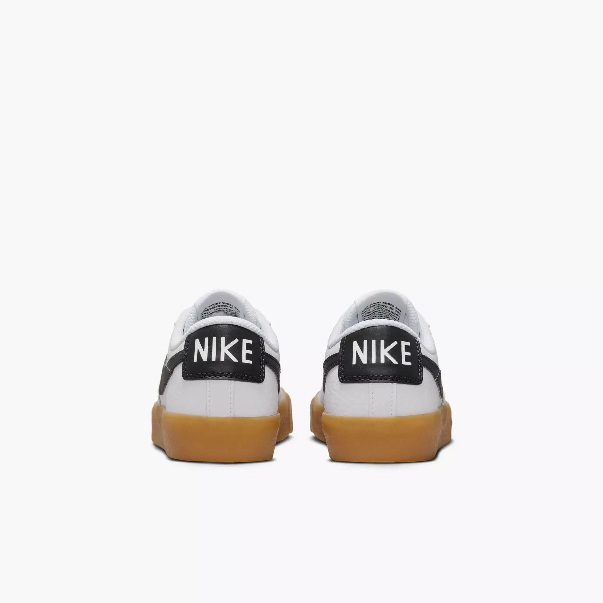 Nike Blazer Low '77 "White/Gum Light Brown/Anthracite" Grade School Boys' Shoe - WHITE/BROWN/GREY