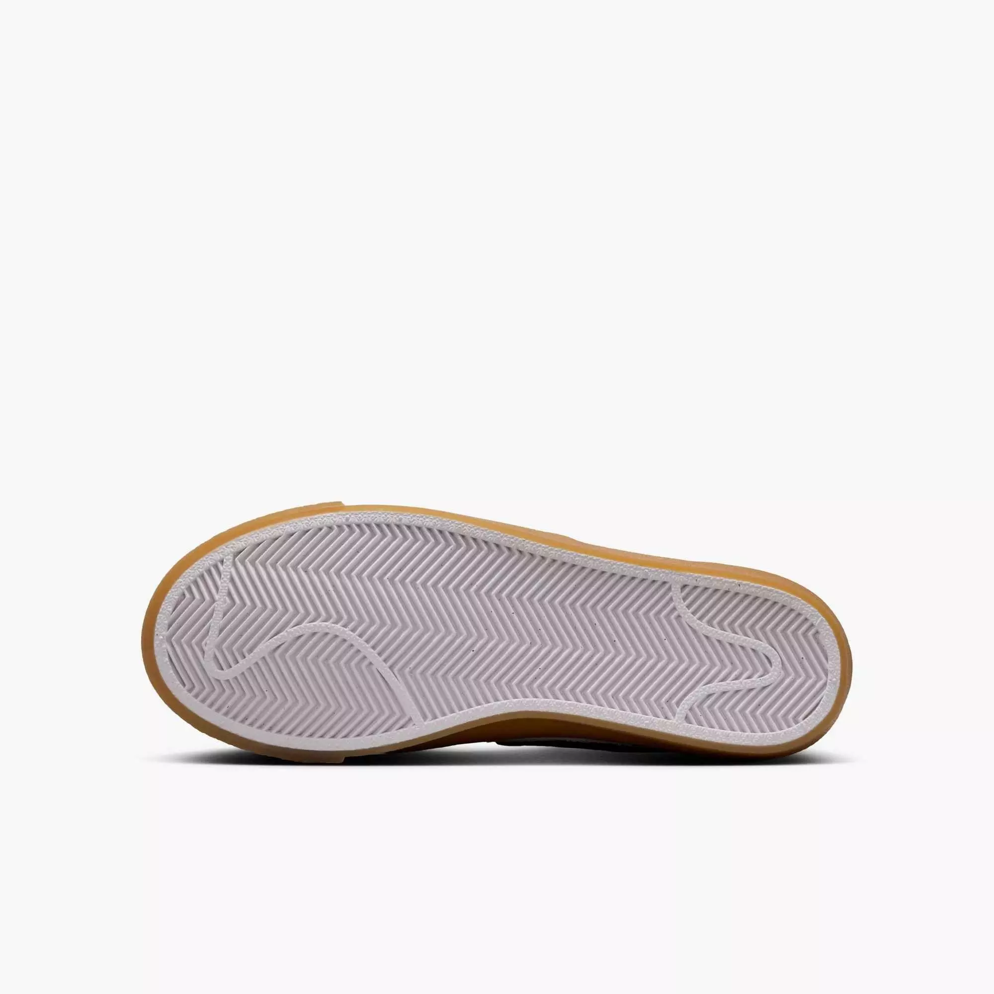 Nike Blazer Low '77 "White/Gum Light Brown/Anthracite" Grade School Boys' Shoe - WHITE/BROWN/GREY