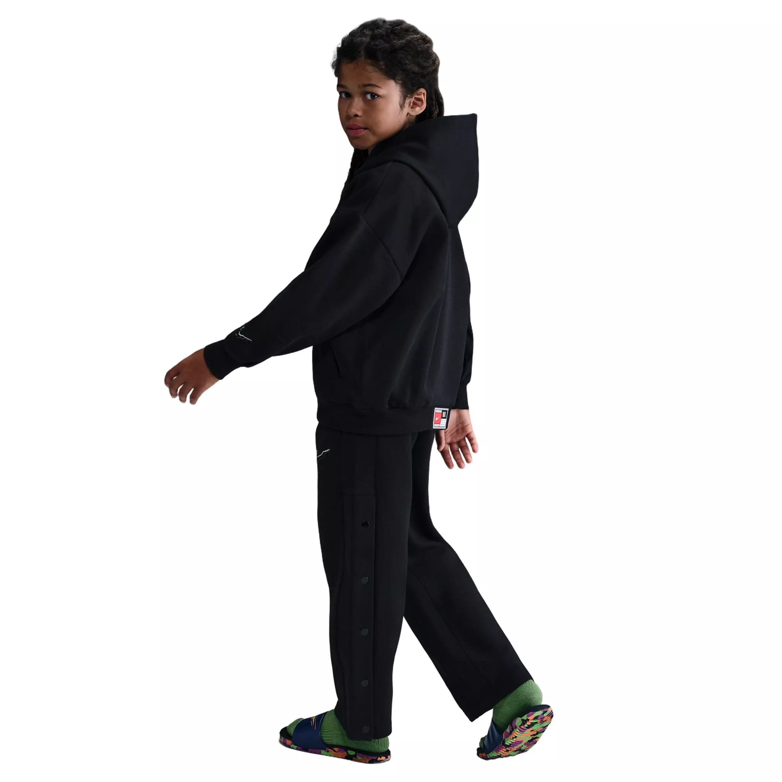 Nike Big Kids' Culture of Basketball Fleece Pants - Black - BLACK