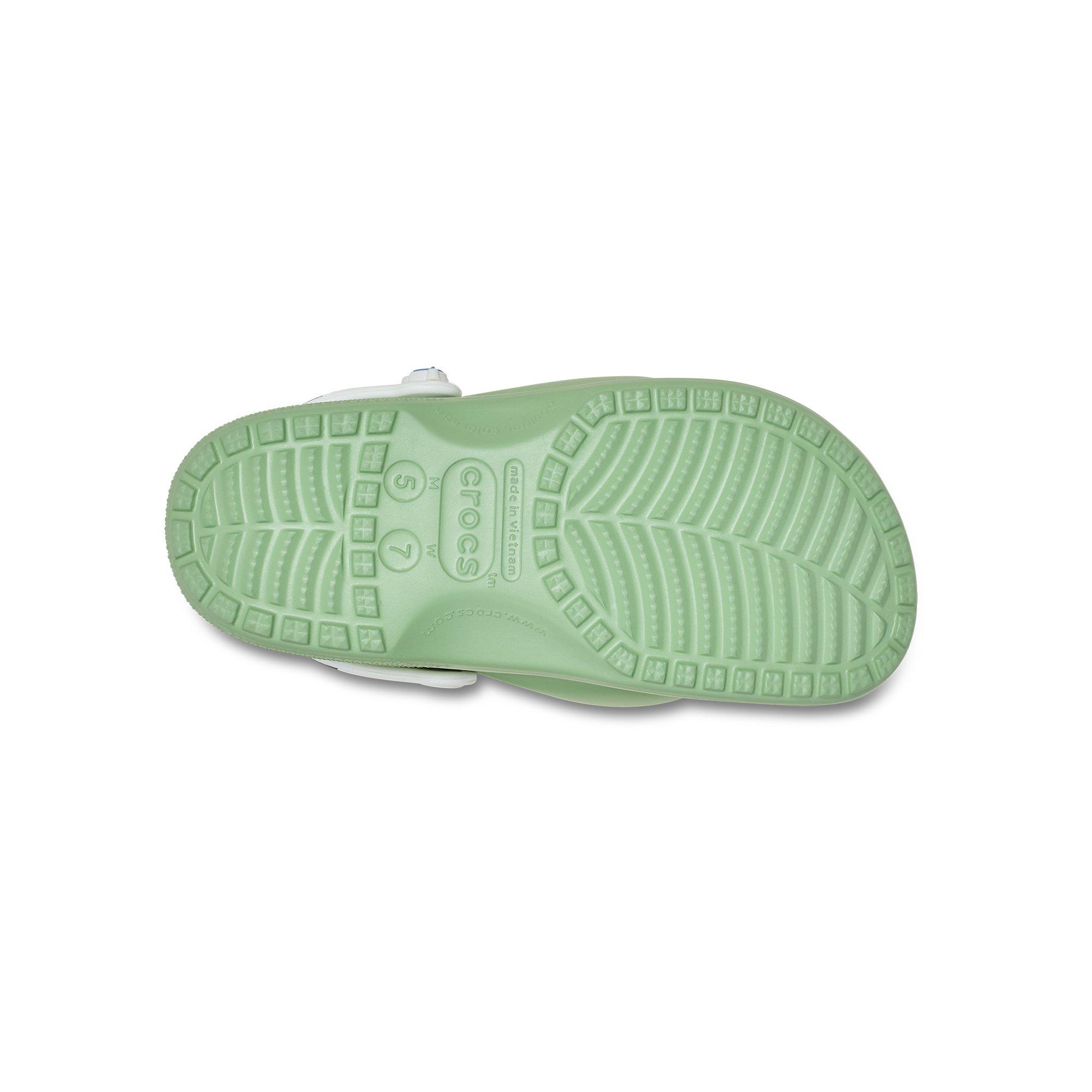 Crocs x SpongeBob SquarePants "Squidward" Unisex Classic Clog - GREEN/WHITE Thumbnail View 8