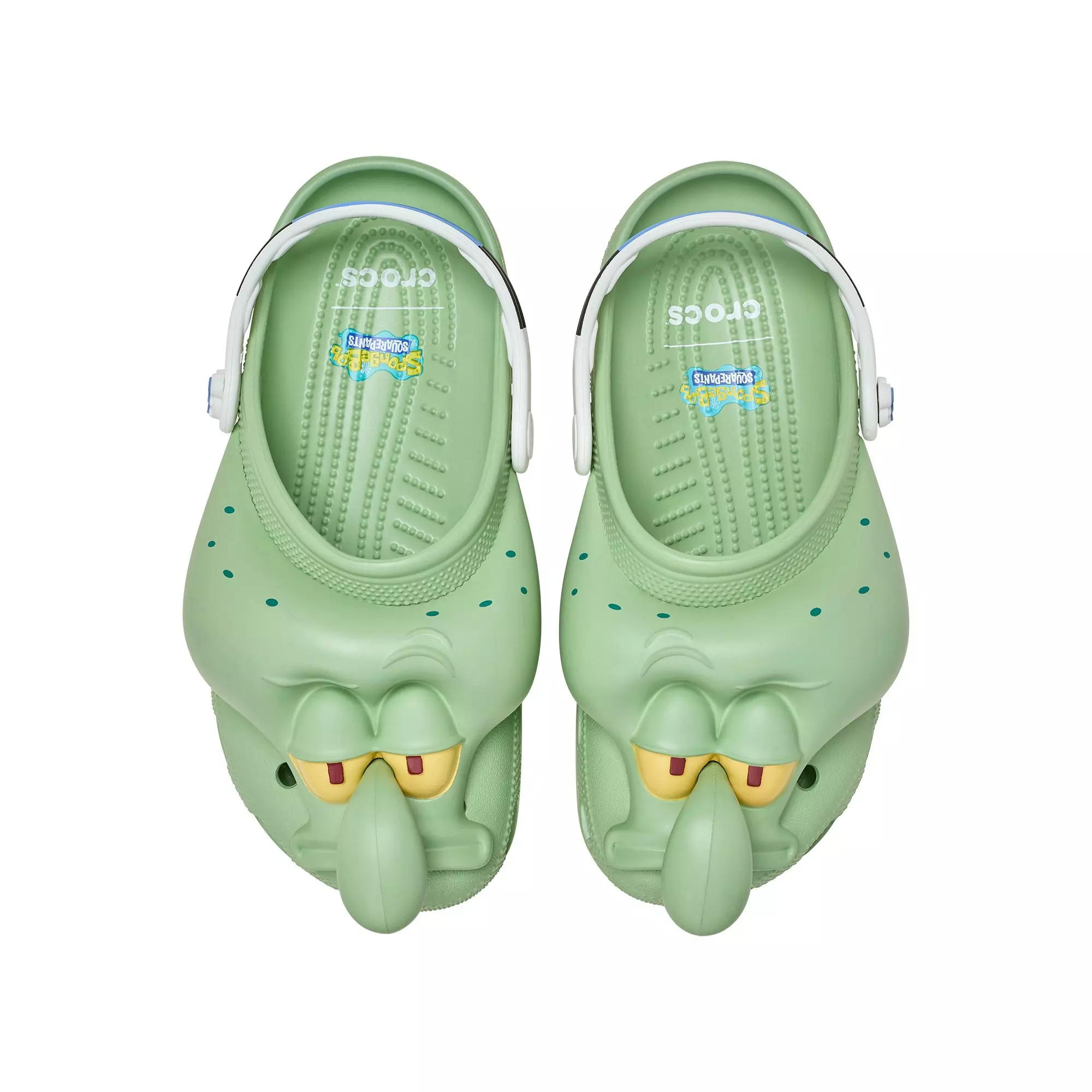 Crocs x SpongeBob SquarePants "Squidward" Unisex Classic Clog - GREEN/WHITE