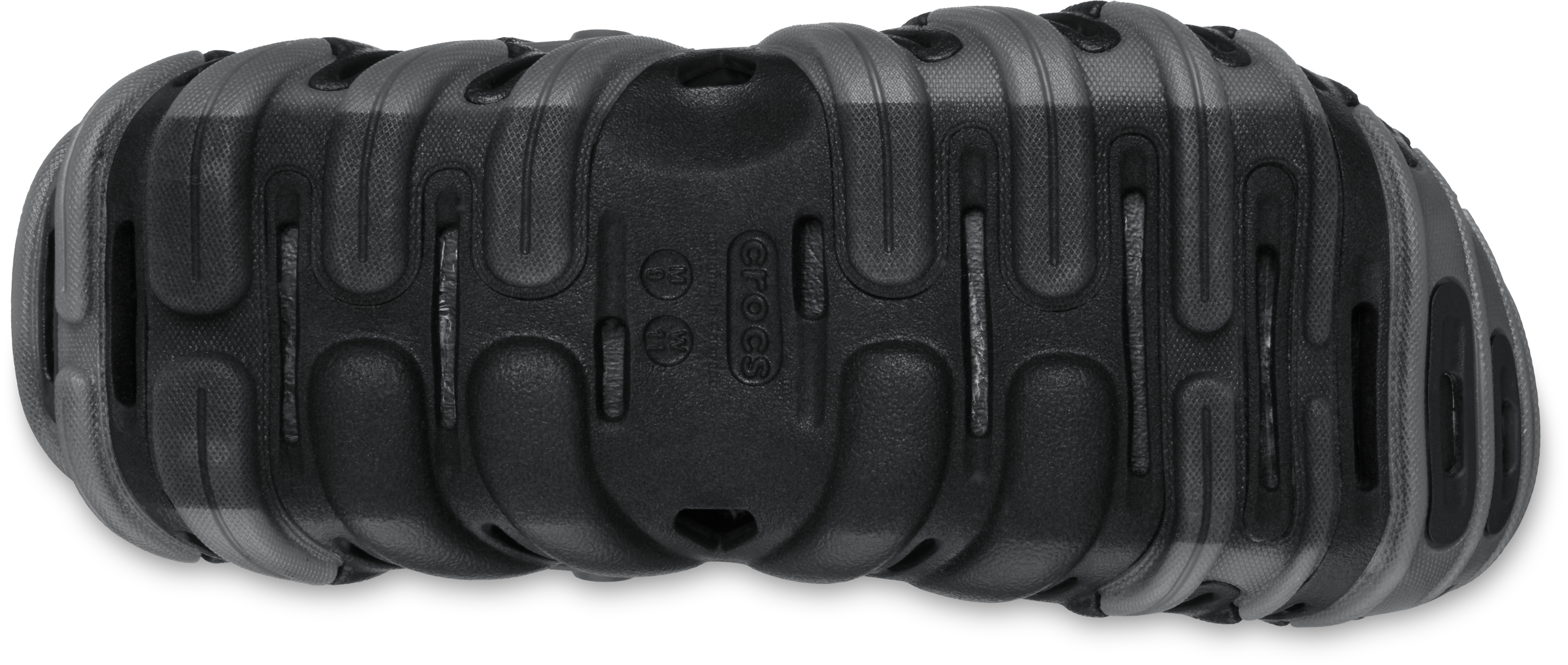 Crocs Echo RO Ripstop "Black/Grey" Unisex Clog - BLACK/GREY Thumbnail View 5