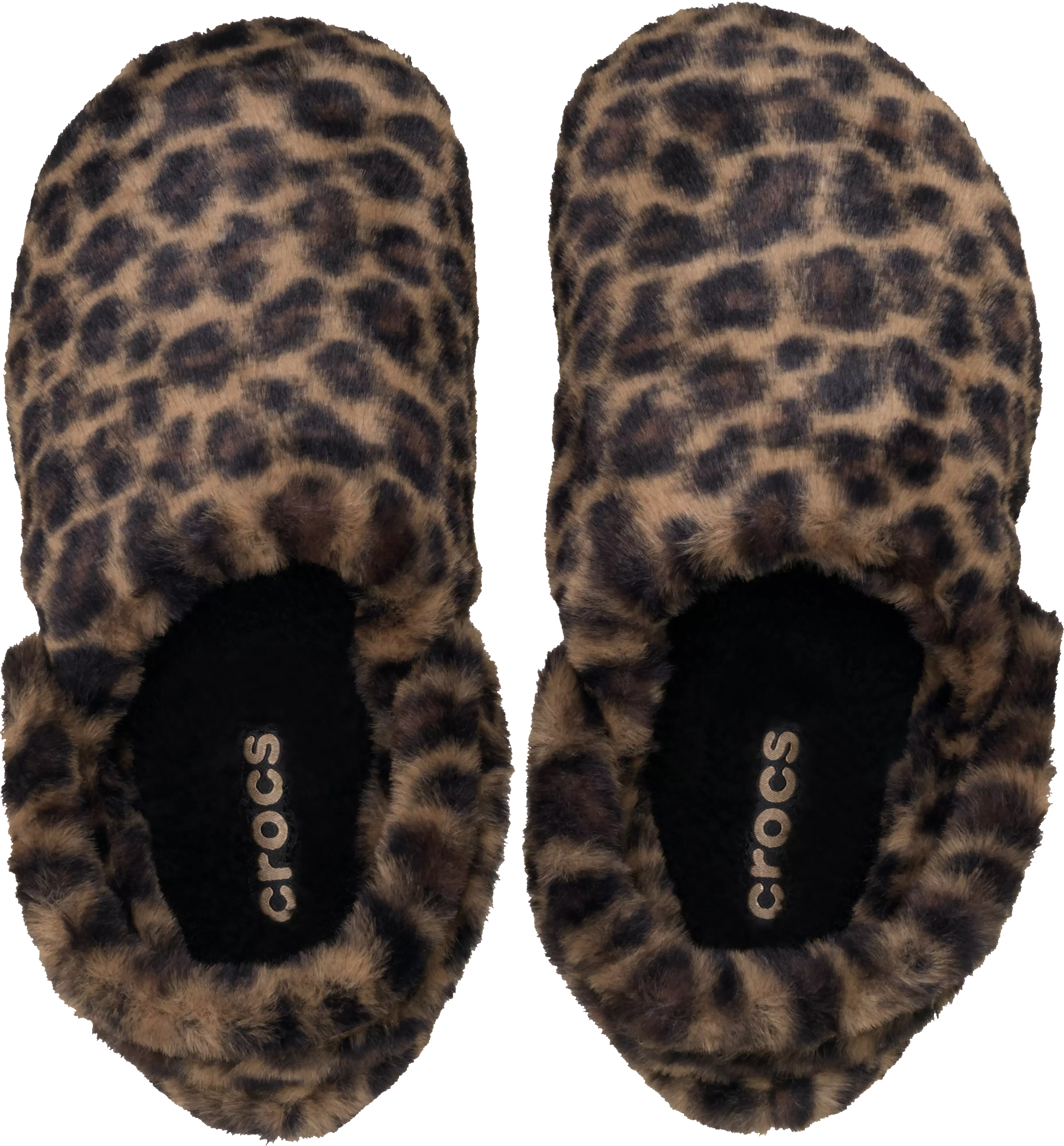 Crocs Classic Unfurgettable "Leopard Print" Women's Clog - BLACK/BROWN