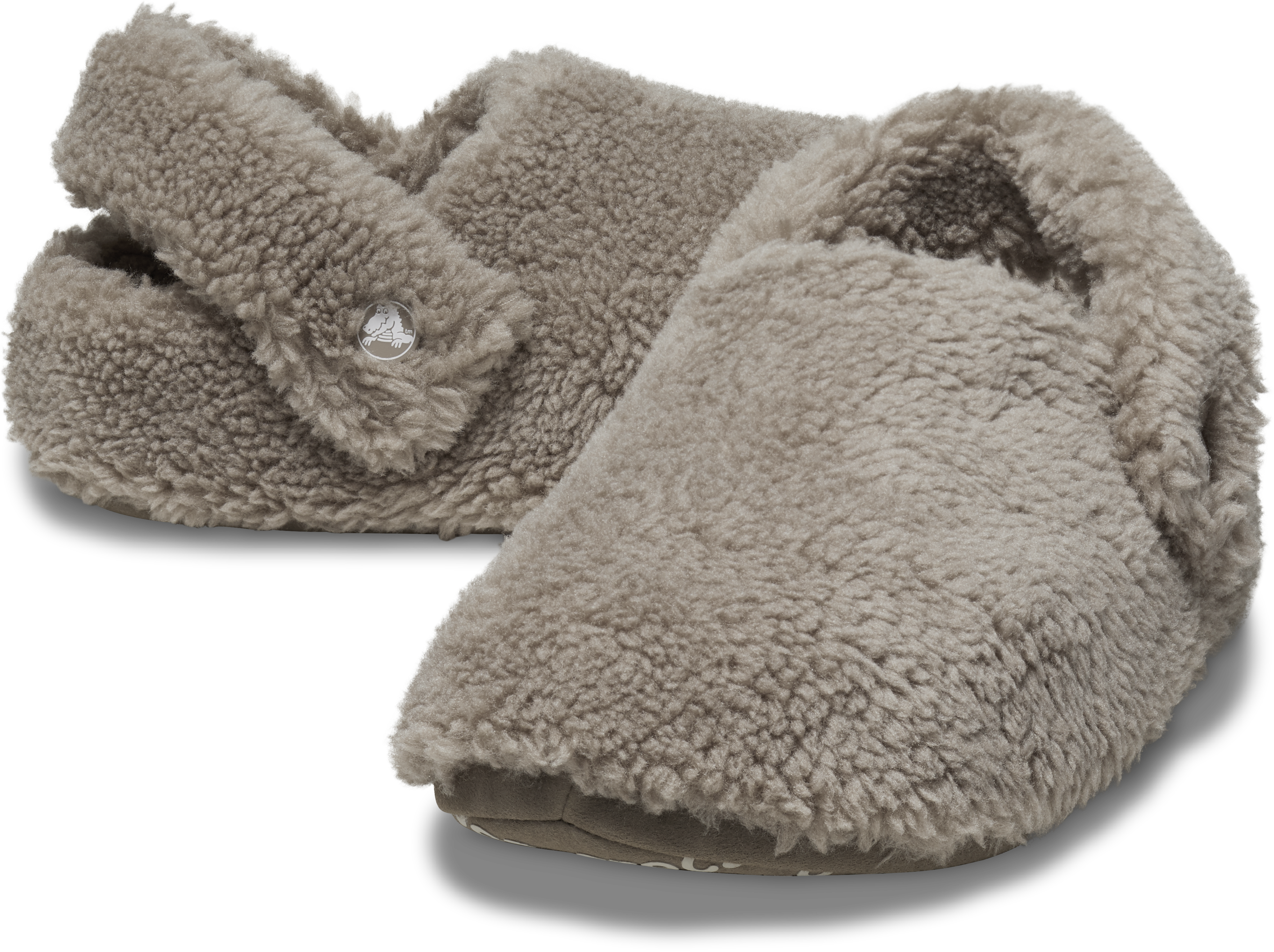 Crocs Classic Cozzzy "Mushroom" Women's Clog - TAN Thumbnail View 6