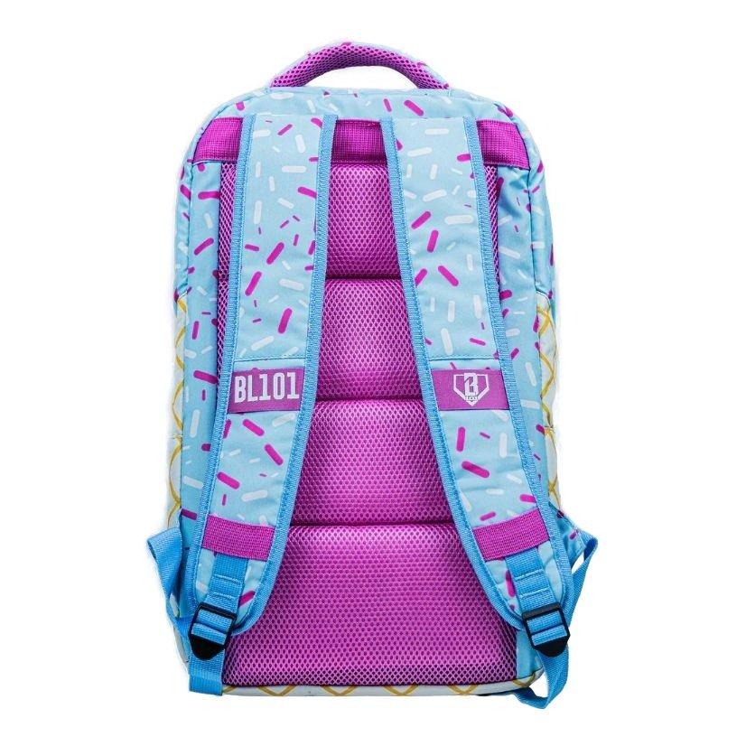 Baseball Lifestyle 101 Blue Cotton Candy Ice Cream Backpack