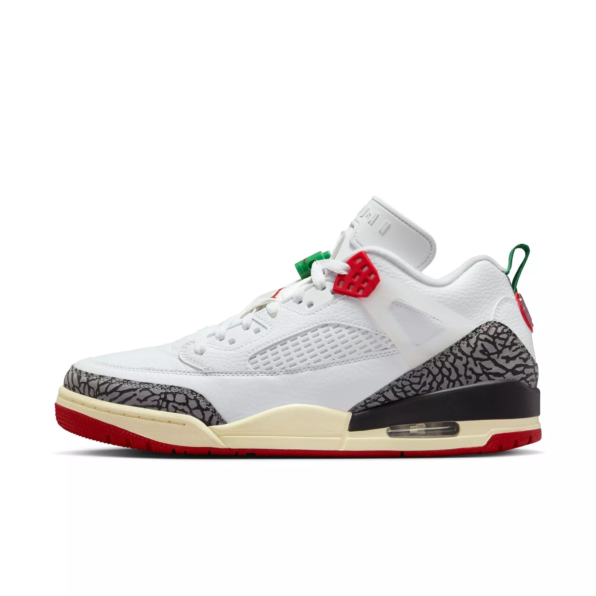Jordan Spizike Low SE "White/Varsity Red/Black/Sail" Men's Shoe - WHITE/RED/BLACK
